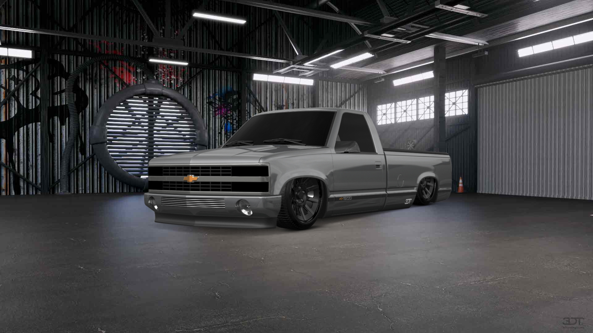 Chevrolet K1500 Regular Cab Fleetside Pickup 1988