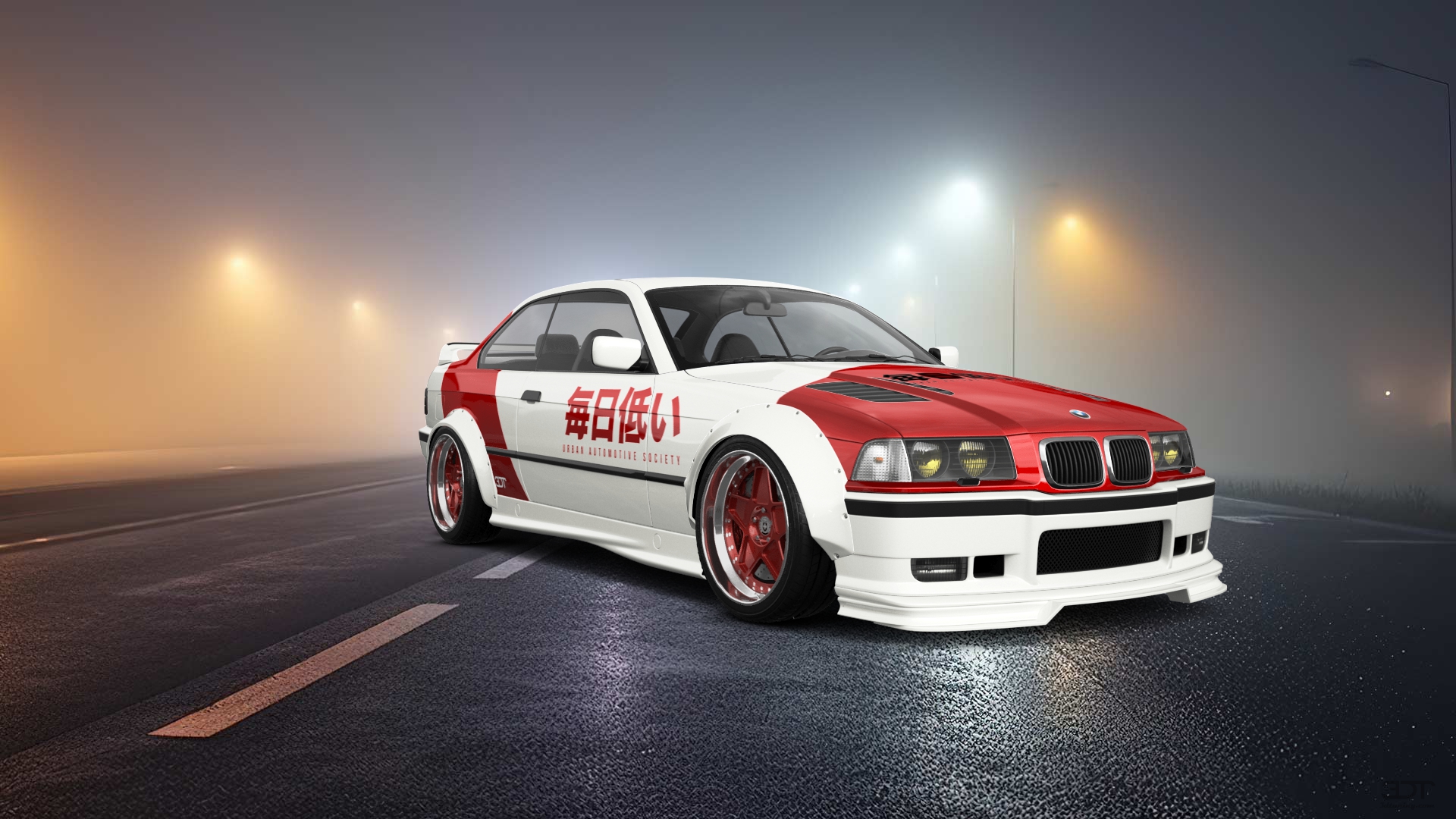 BMW 3 Series 2 Door Coupe 1993 tuning