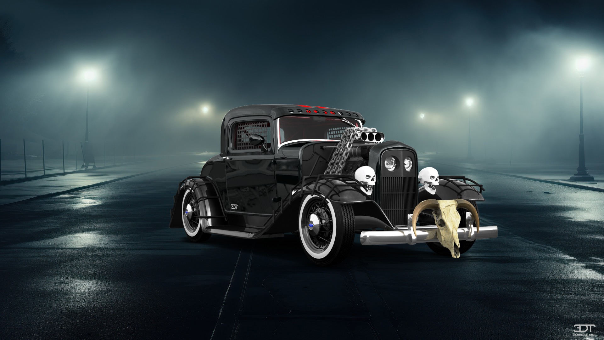 Ford Model B Deluxe 2 Door Coupe 1932 tuning