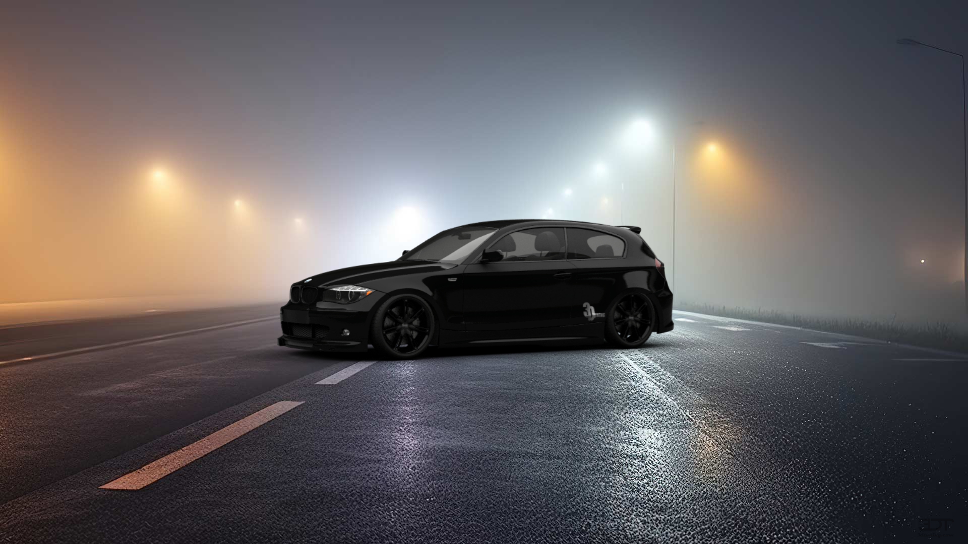 BMW 1 Series 3 Door Hatchback 2009 tuning