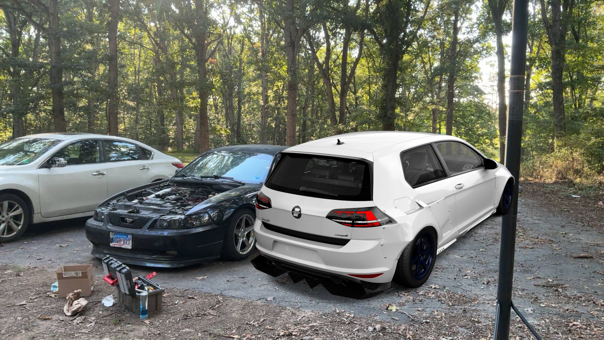 Volkswagen Golf 7 3 Door Hatchback 2013 tuning