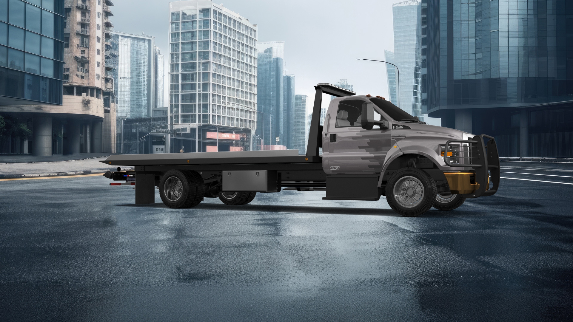 Ford F-650 Tow Truck Pickup 2016 tuning