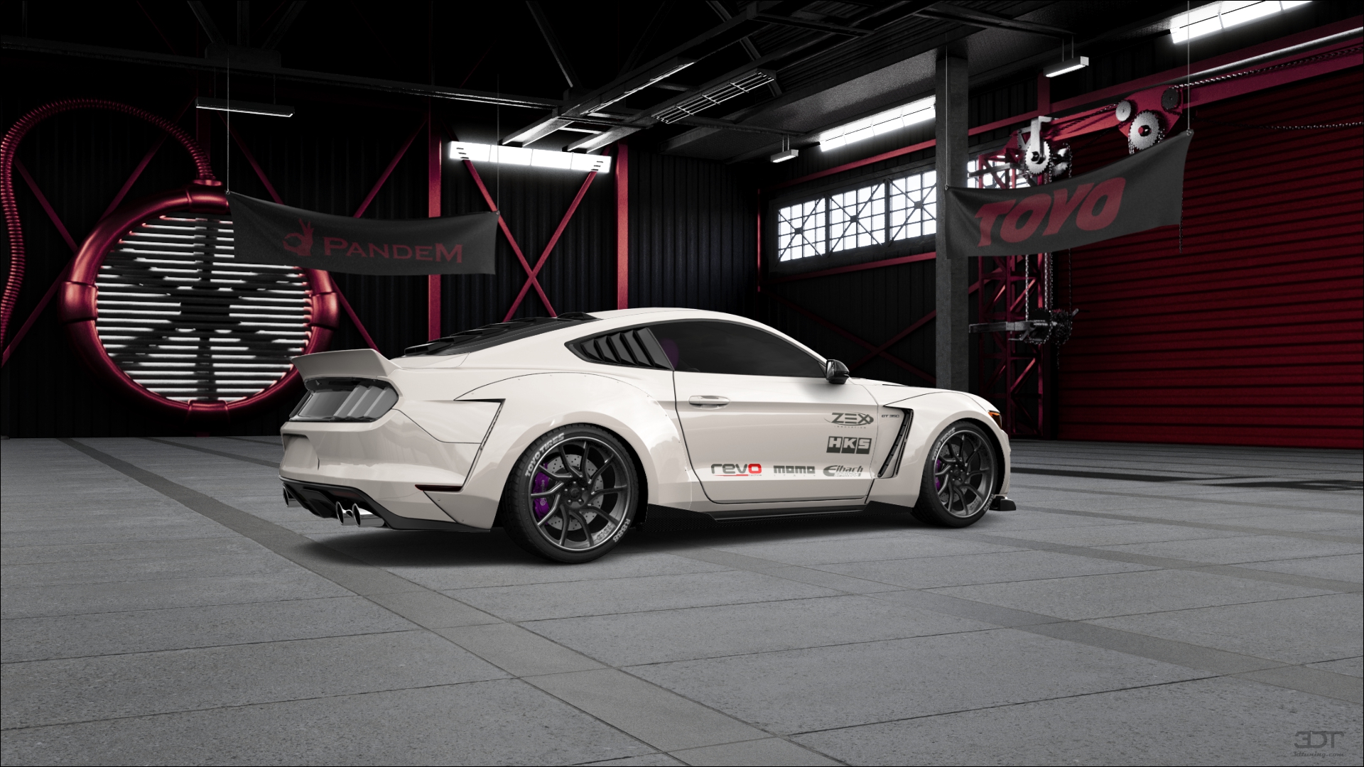 Ford Mustang GT350 challenge 2 Door Coupe 4015 tuning