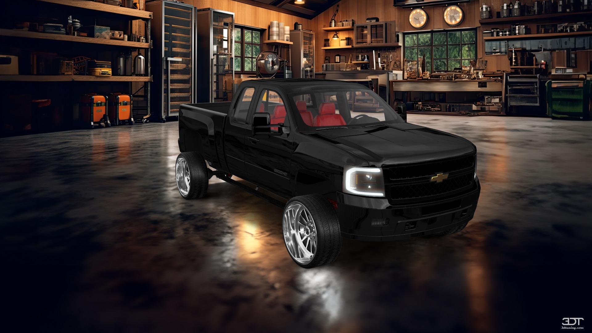 Chevrolet Silverado 2500 HD Extended Cab Pickup Truck 2007