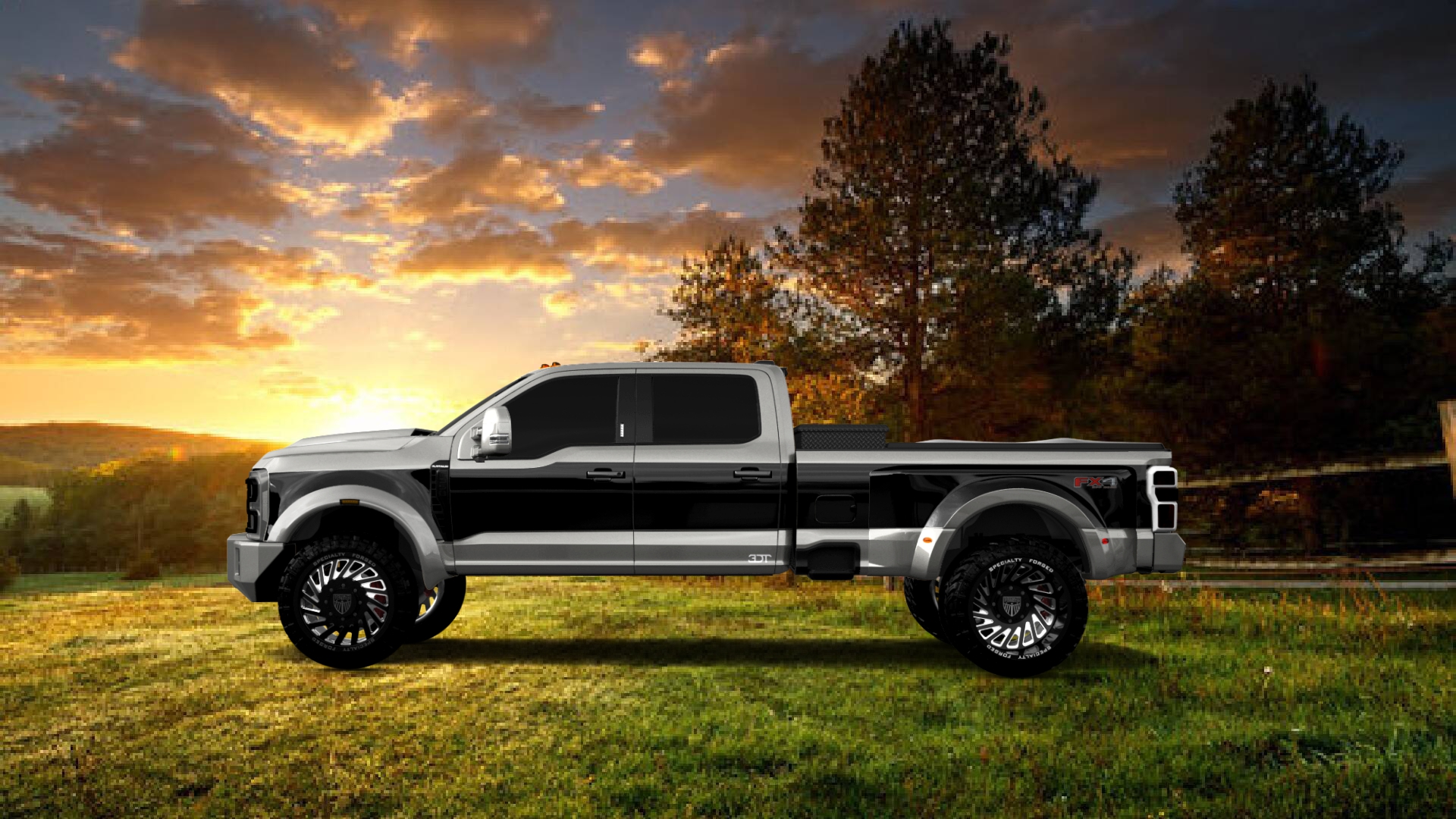 Ford F-350 DRW Crew Cab 4 Door pickup truck 2023 tuning