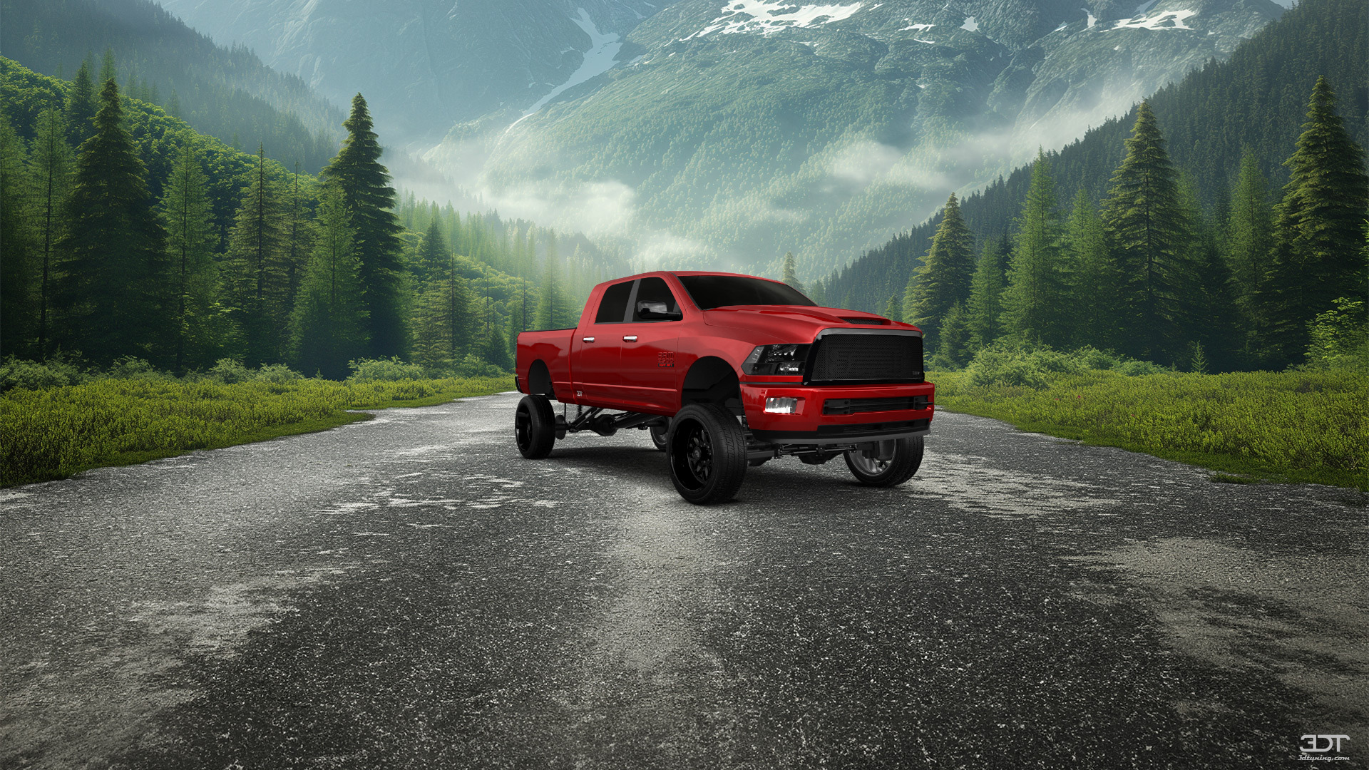 Dodge Ram 2500 Mega Cab 6.4 ft box 4 Door pickup truck 2010