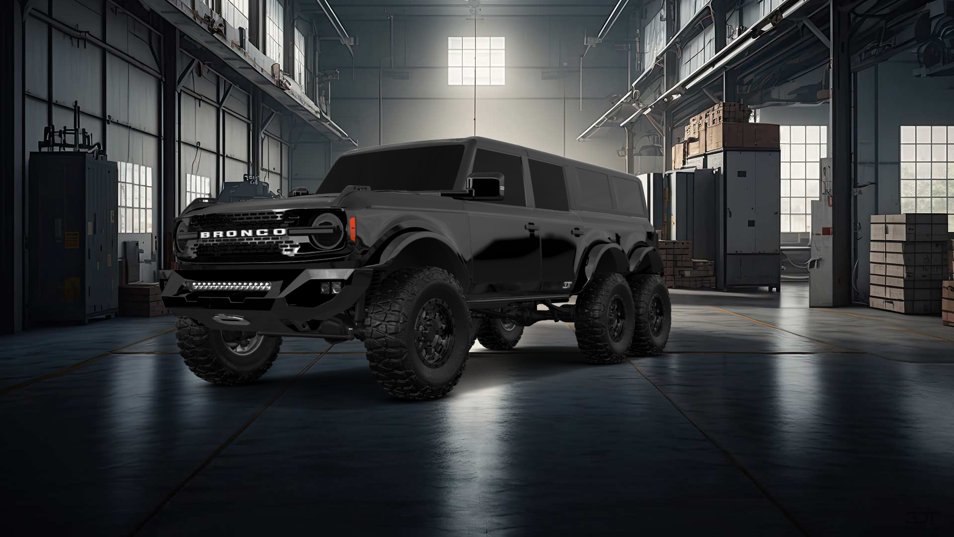Ford Bronco 6X6 4 Door pickup truck 2021