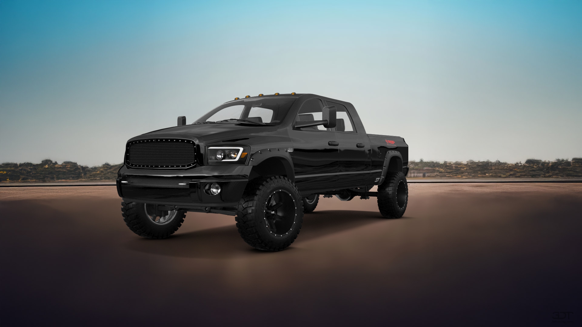 Dodge Ram 2500 4 Door pickup truck 2007 tuning