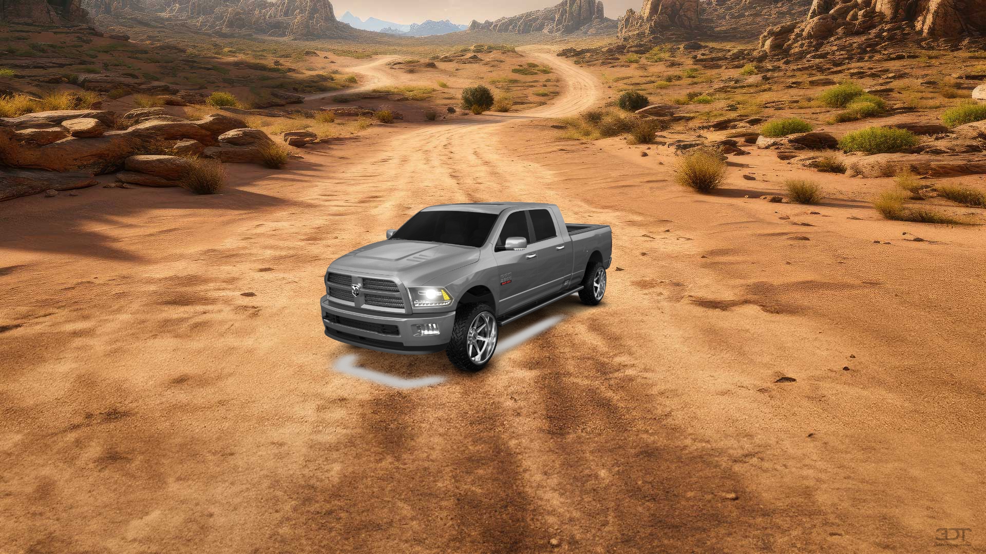 Dodge Ram 2500 Mega Cab 6.4 ft box 4 Door pickup truck 2010 tuning