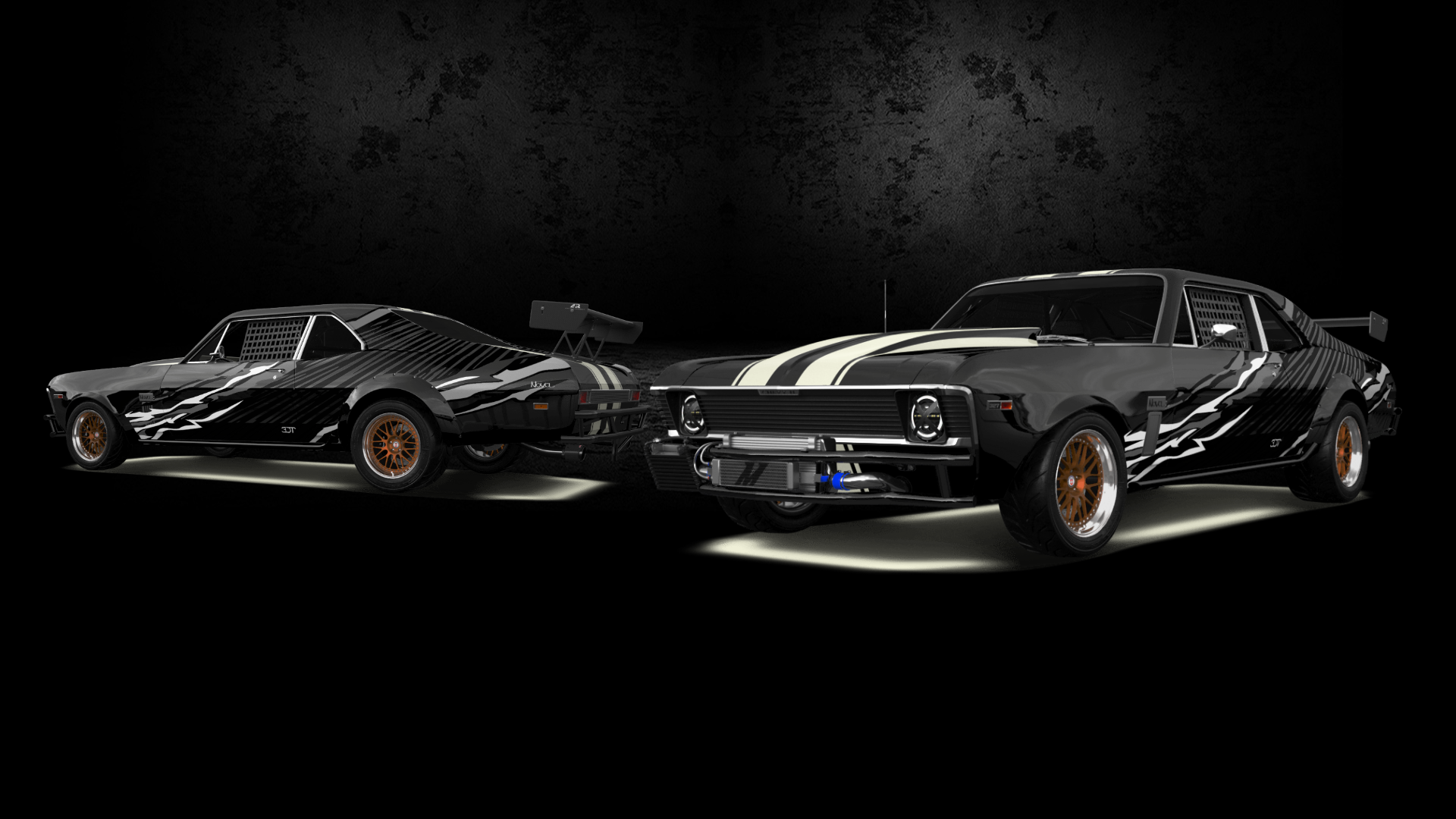 Tuning Chevrolet Chevy II Nova 2 Door Coupe 1968