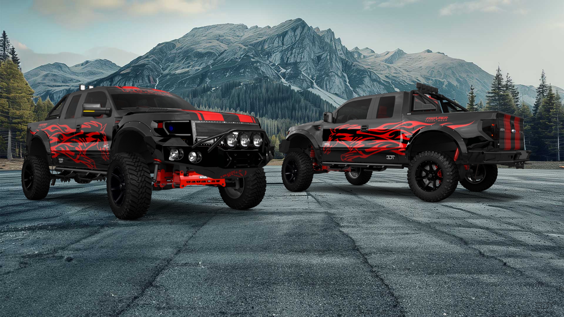 Ford F-150 SVT Raptor 2 Door pickup truck 2010