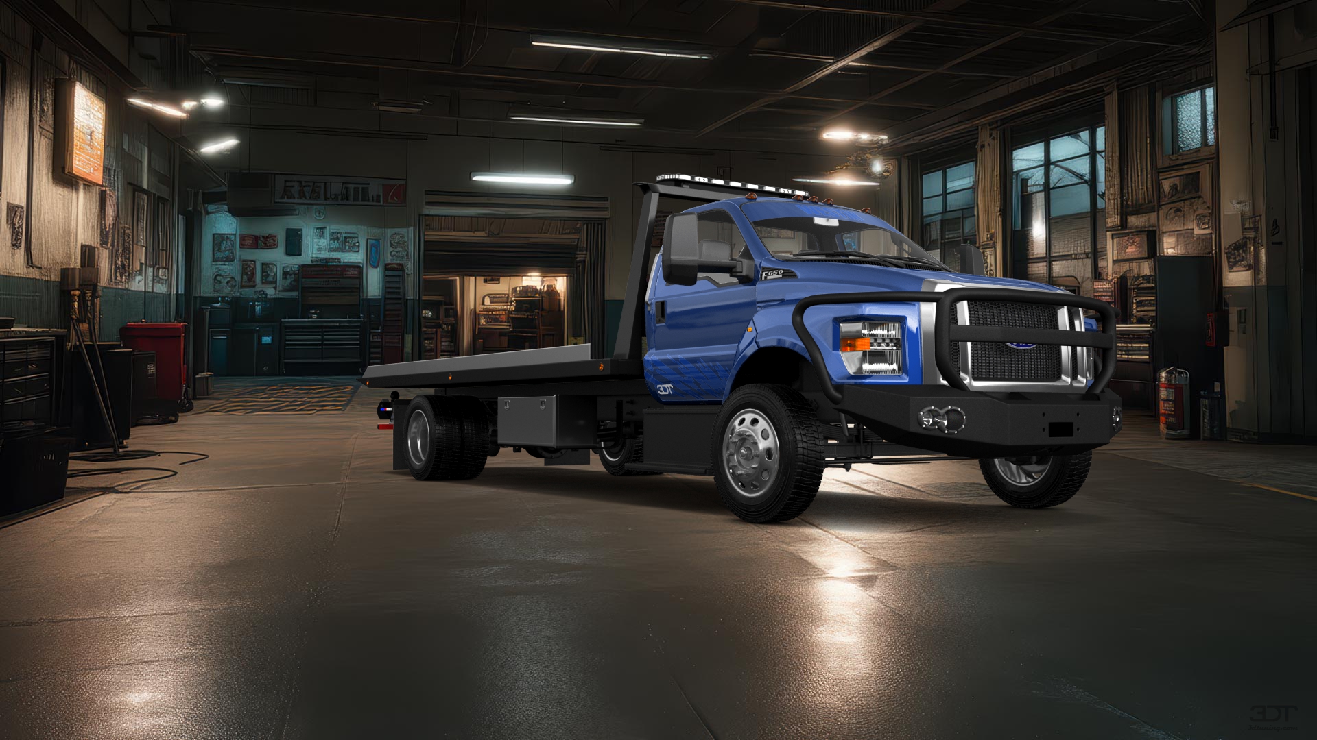 Ford F-650 Tow Truck Pickup 2016 tuning