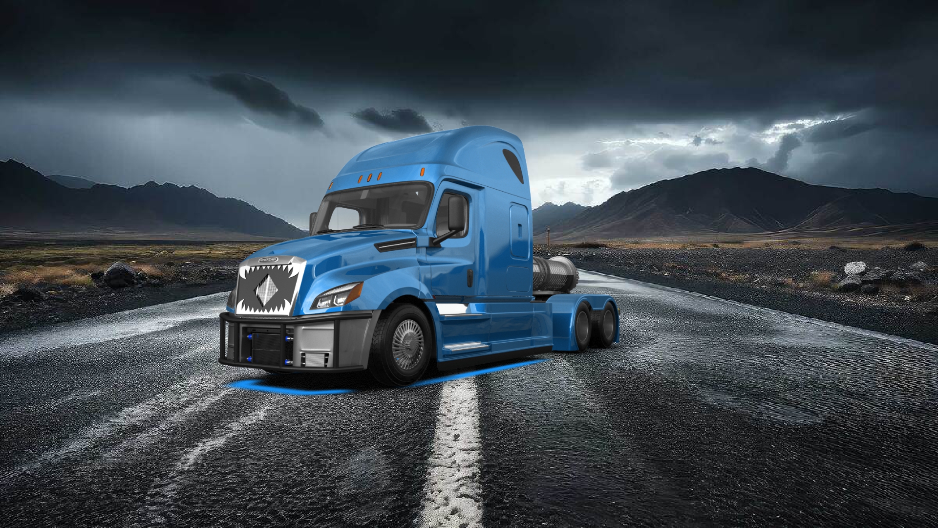 Freightliner Cascadia Sleeper Cab Truck 2018
