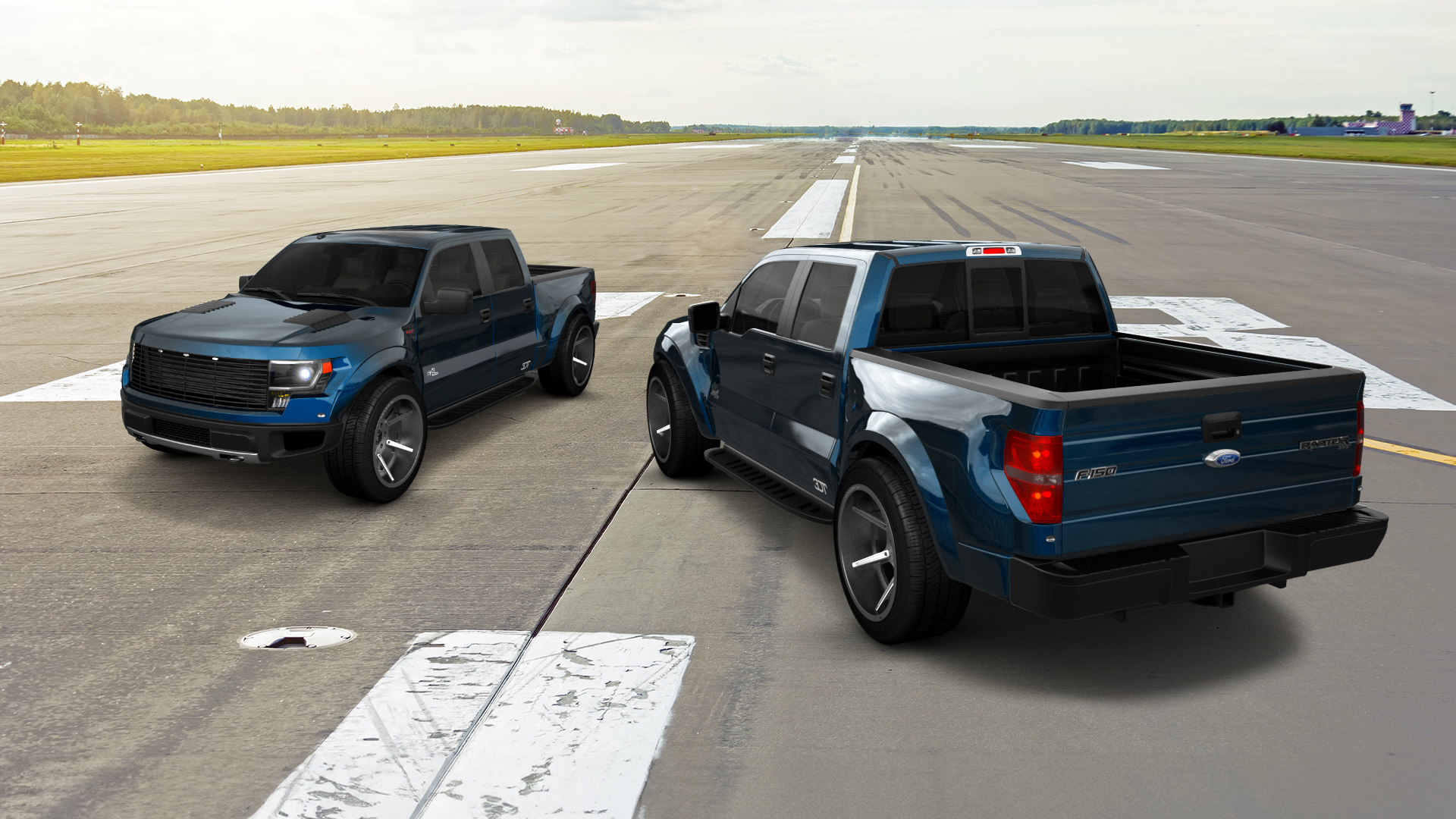 Ford F-150 SVT Raptor 4 Door pickup truck 2013 tuning
