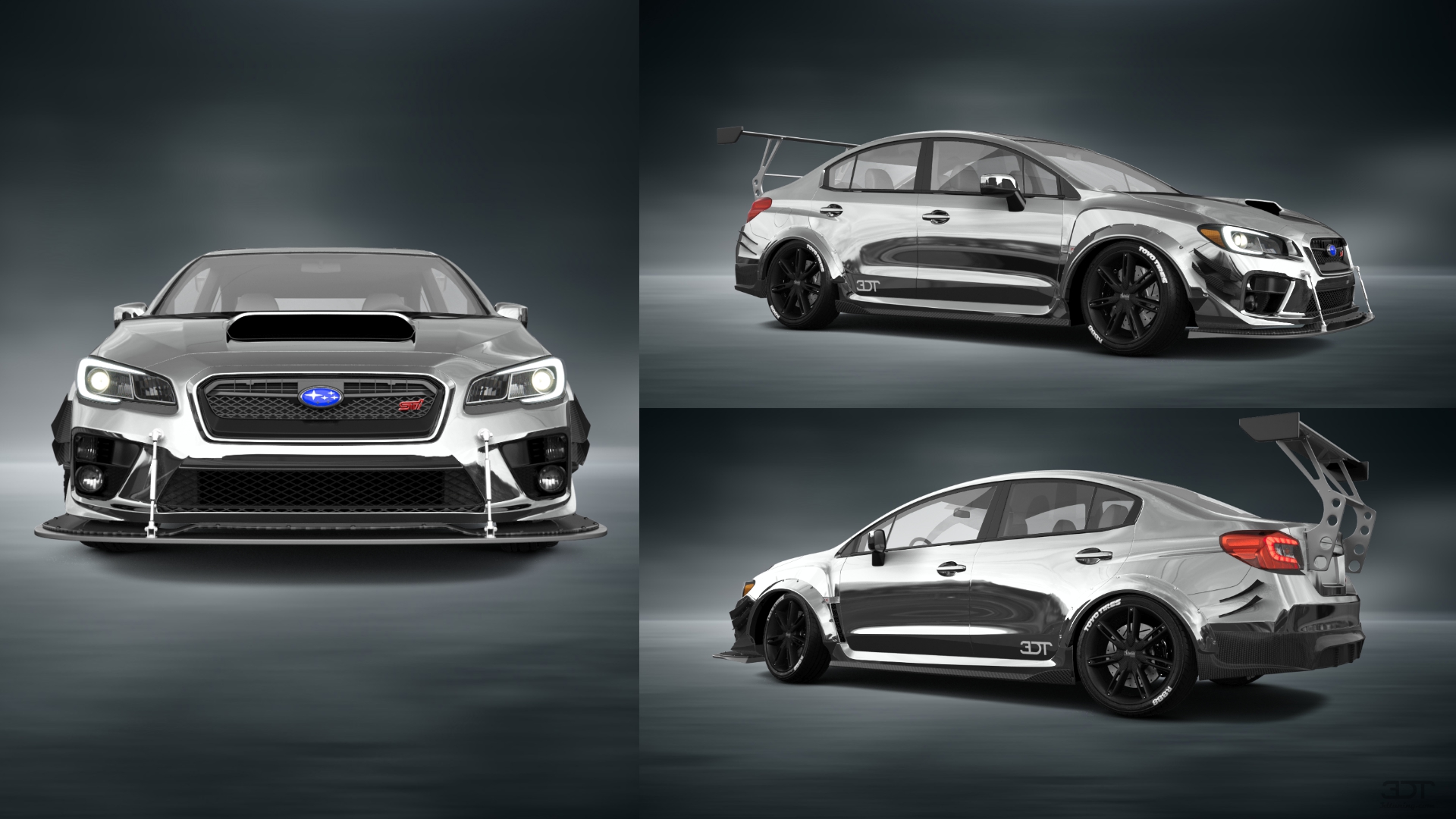 Subaru Impreza WRX STI 4 Door Saloon 2015 tuning