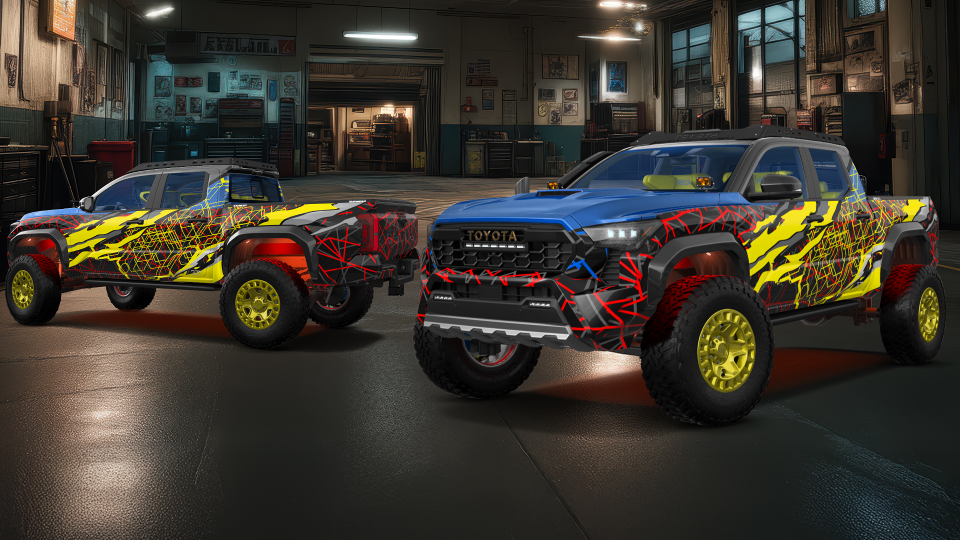 Toyota Tacoma Crew Cab 4 Door pickup truck 2024 tuning