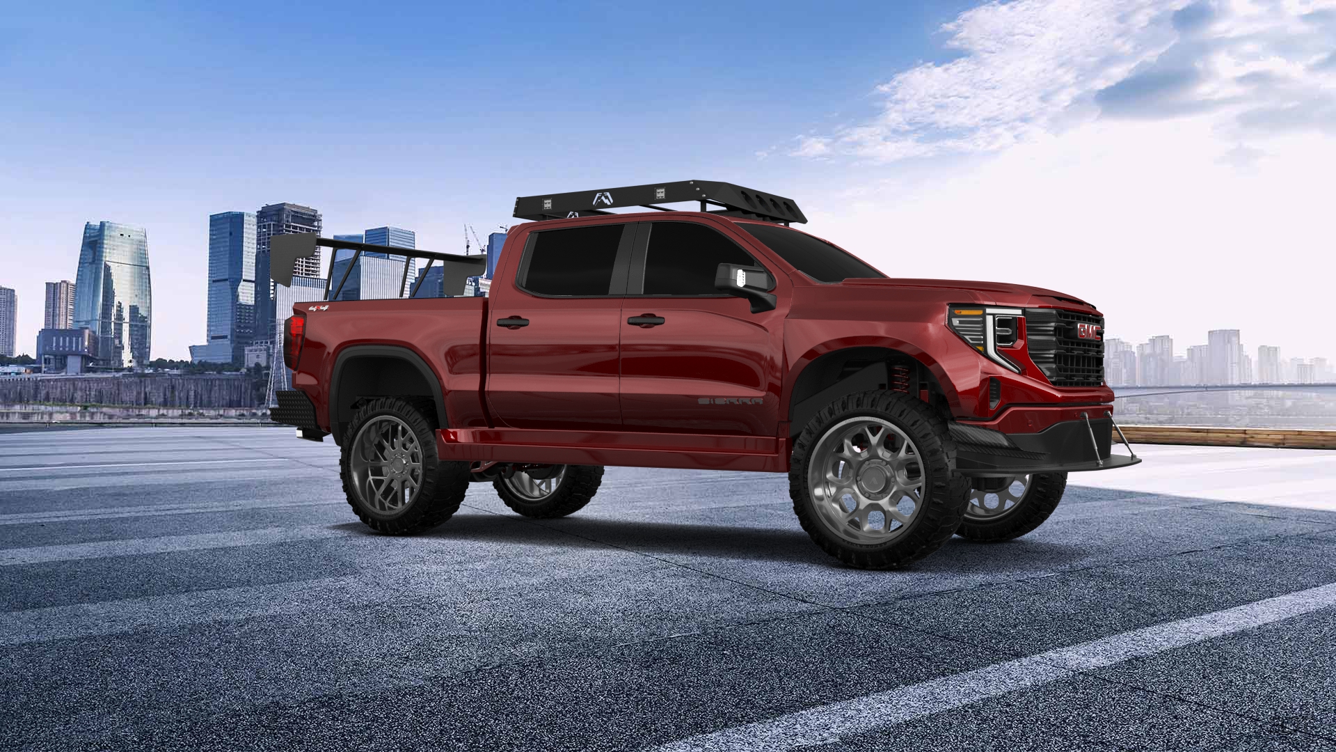 GMC Sierra 1500 Crew Cab 5.8 ft box 4 Door pickup truck 2023 Images