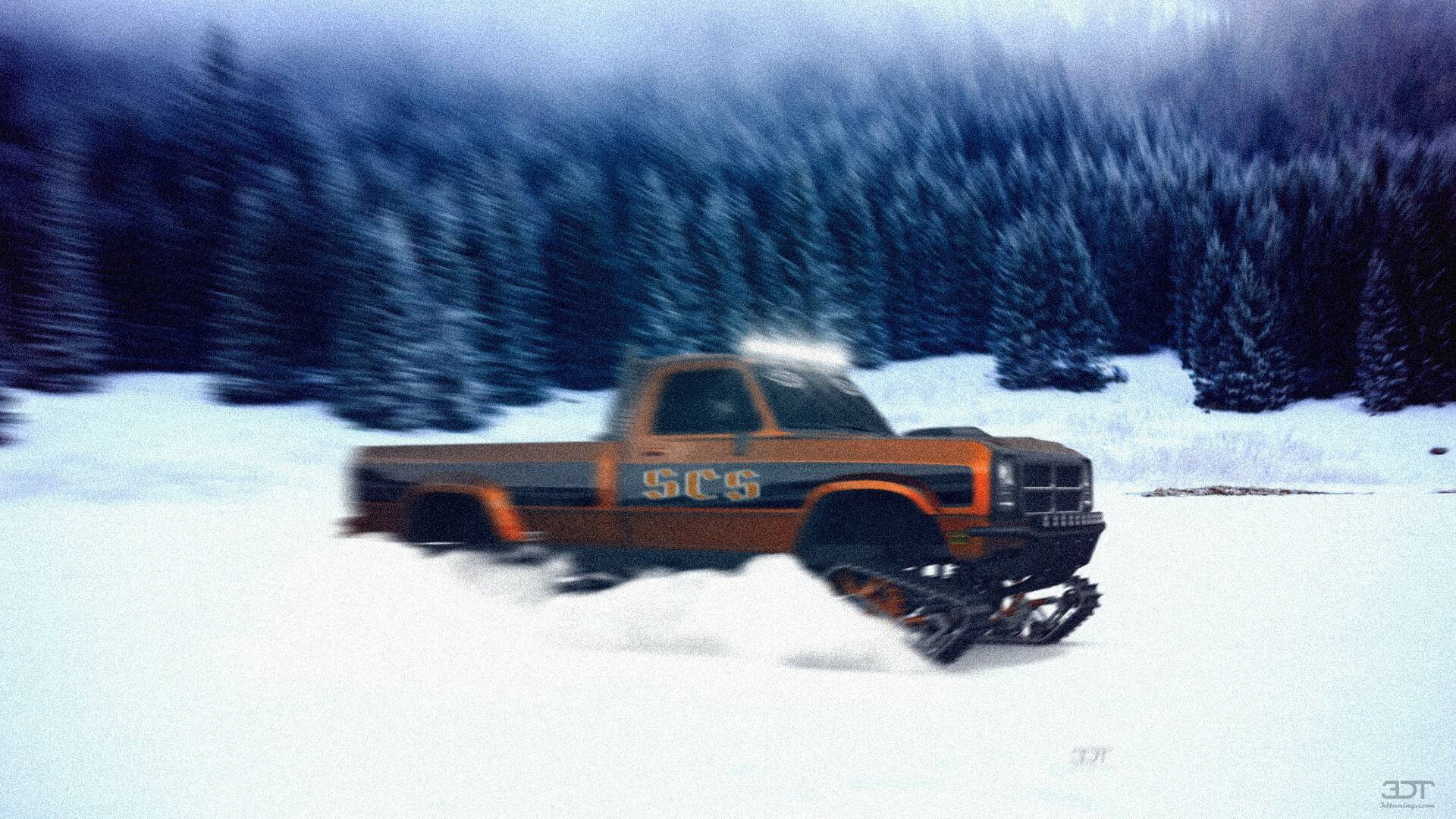 Dodge Ram 2 Door pickup truck 1991