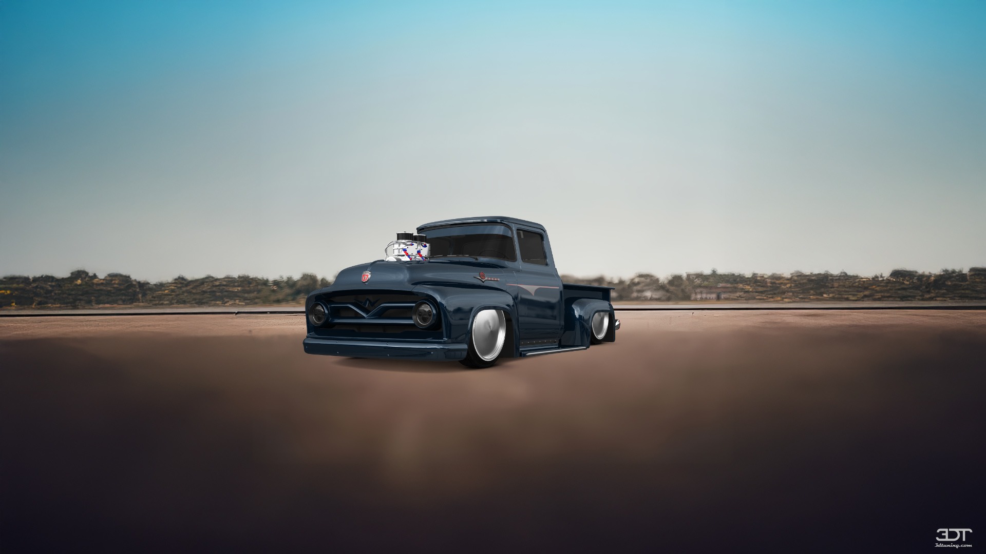 Ford F-100 2 Door truck 1956 tuning