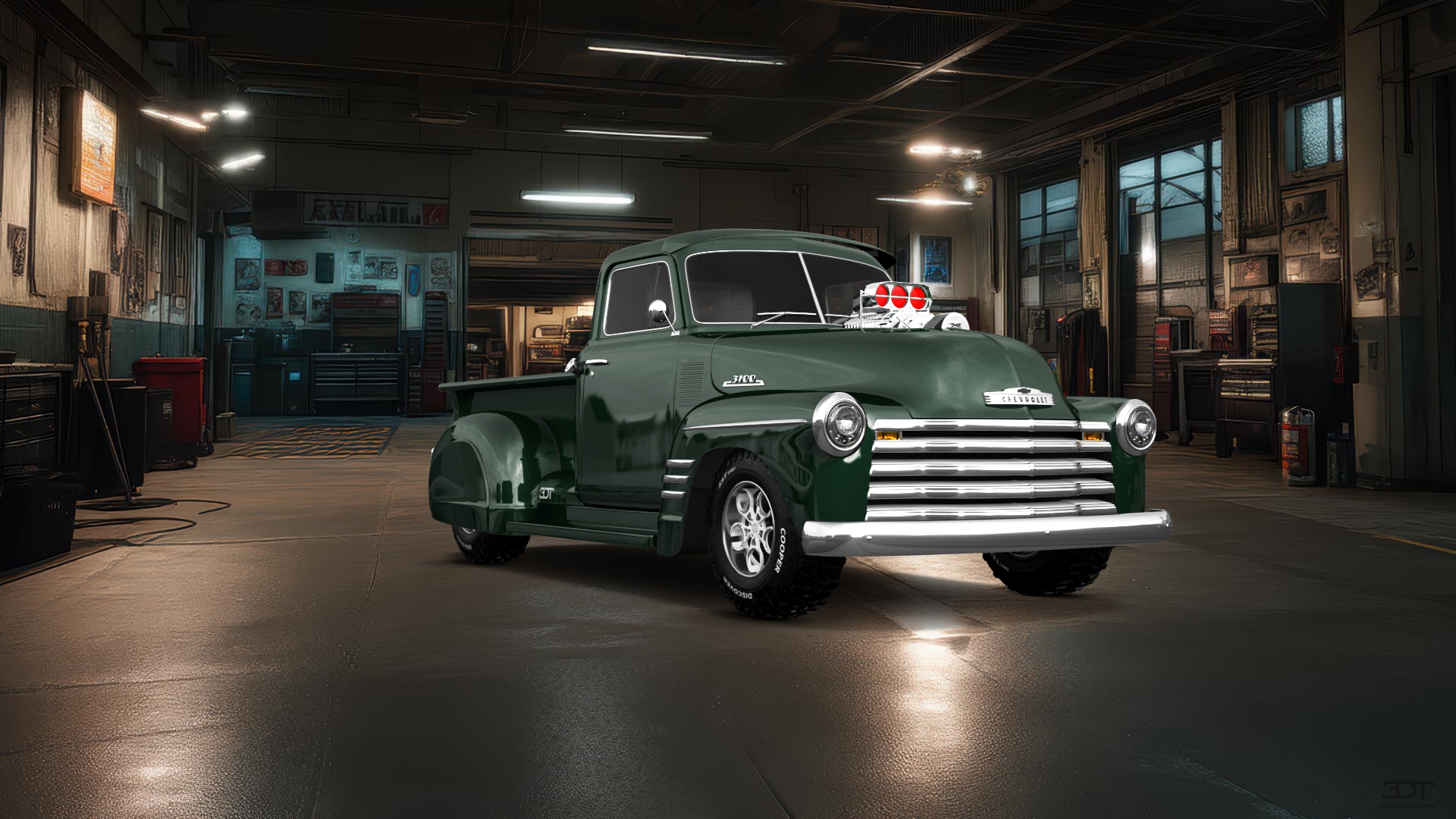 Chevrolet 3100 2 Door pickup truck 1950 tuning
