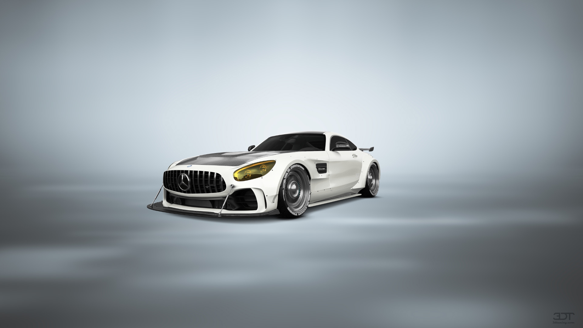 Mercedes AMG GT 2 door fastback coupe 2015 tuning