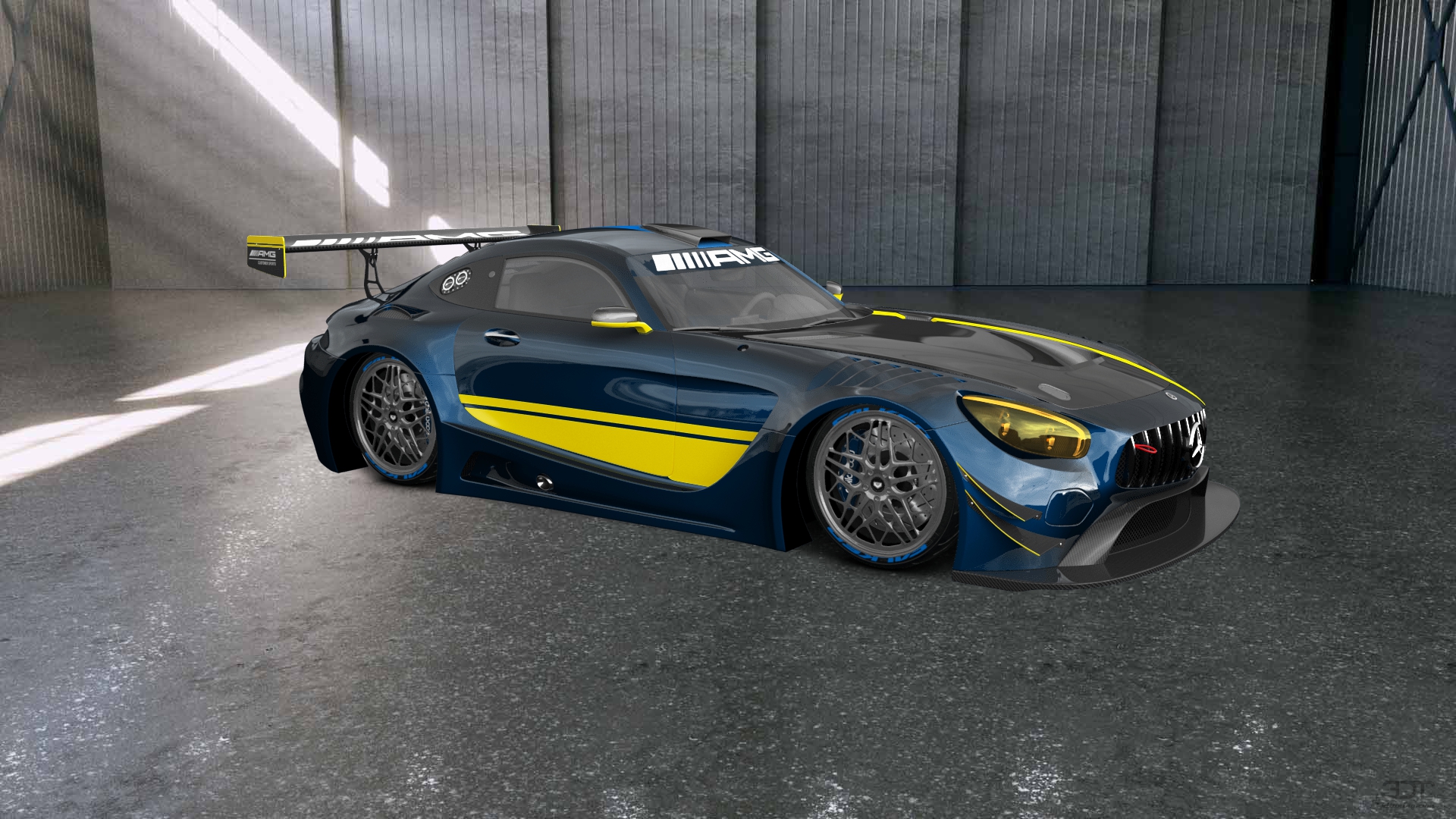 Mercedes AMG GT 2 door fastback coupe 2015