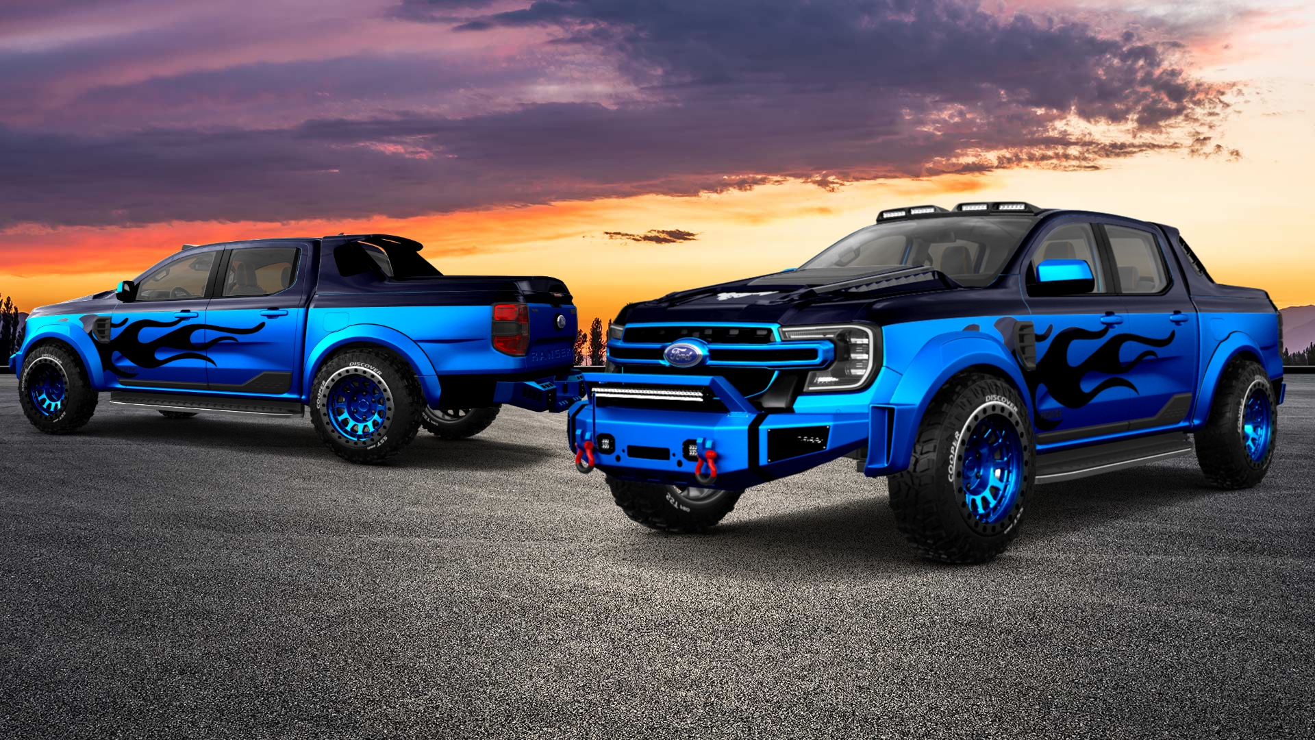 Ford Ranger 4 Door pickup truck 2022