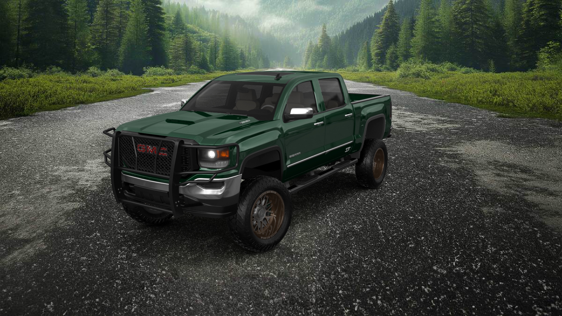 GMC Sierra 1500 Crew Cab 4 Door pickup truck 2016 tuning