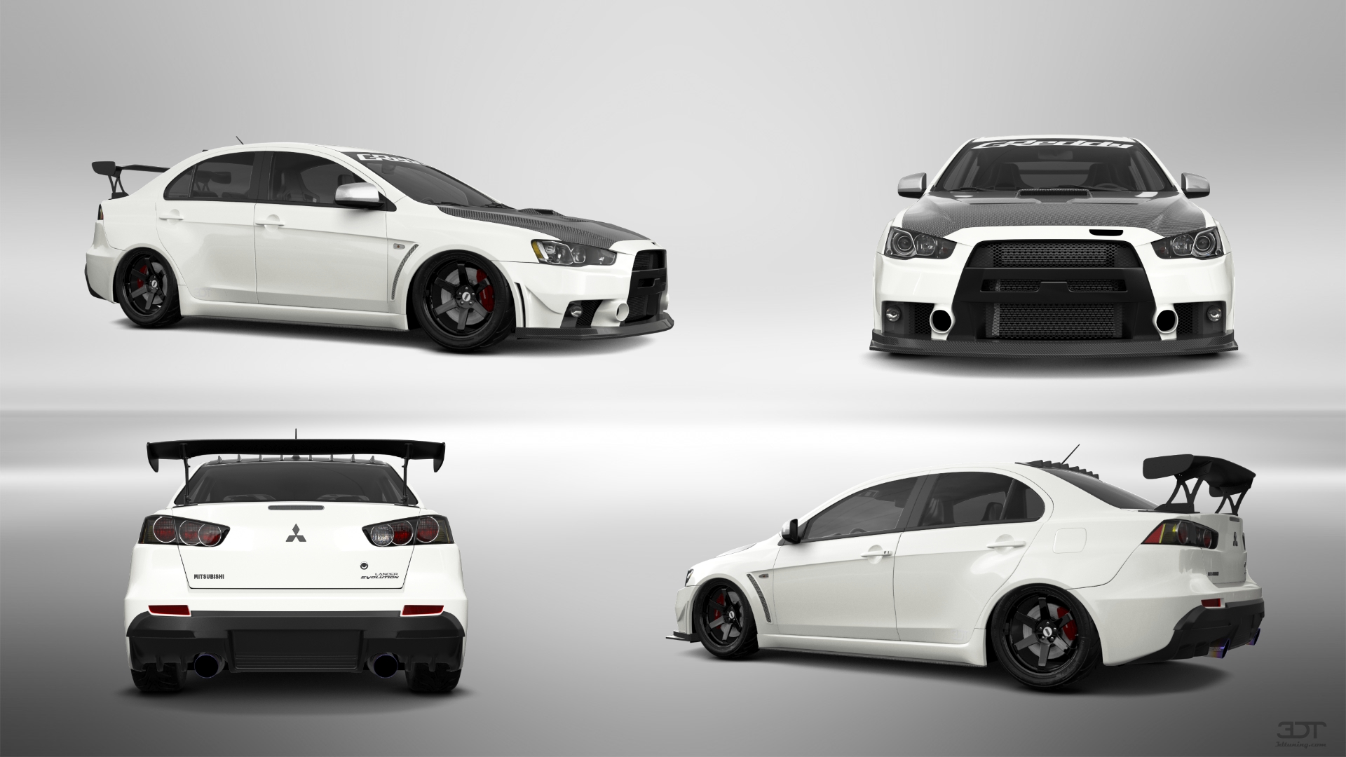 Mitsubishi Lancer Evolution X Sedan 2008