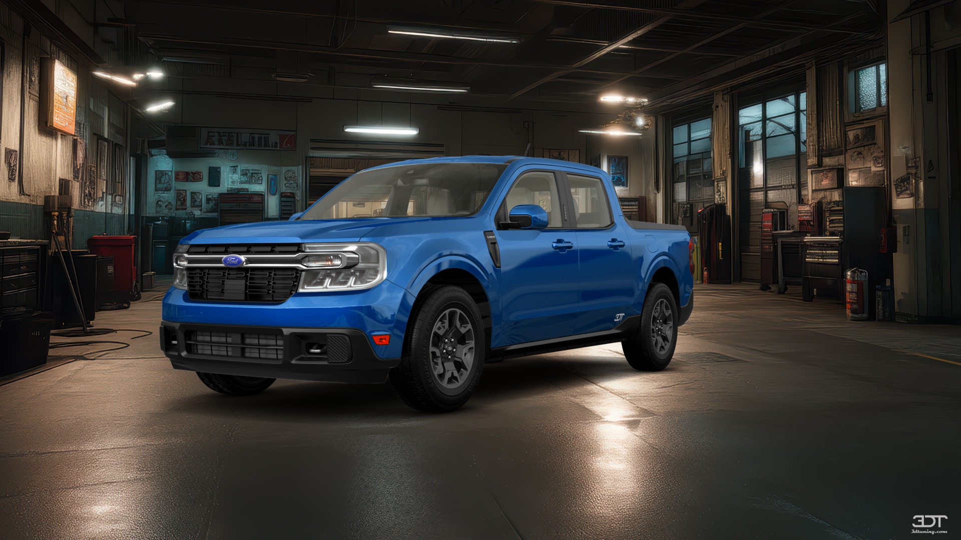 Ford Maverick 4 Door pickup truck 2022 tuning