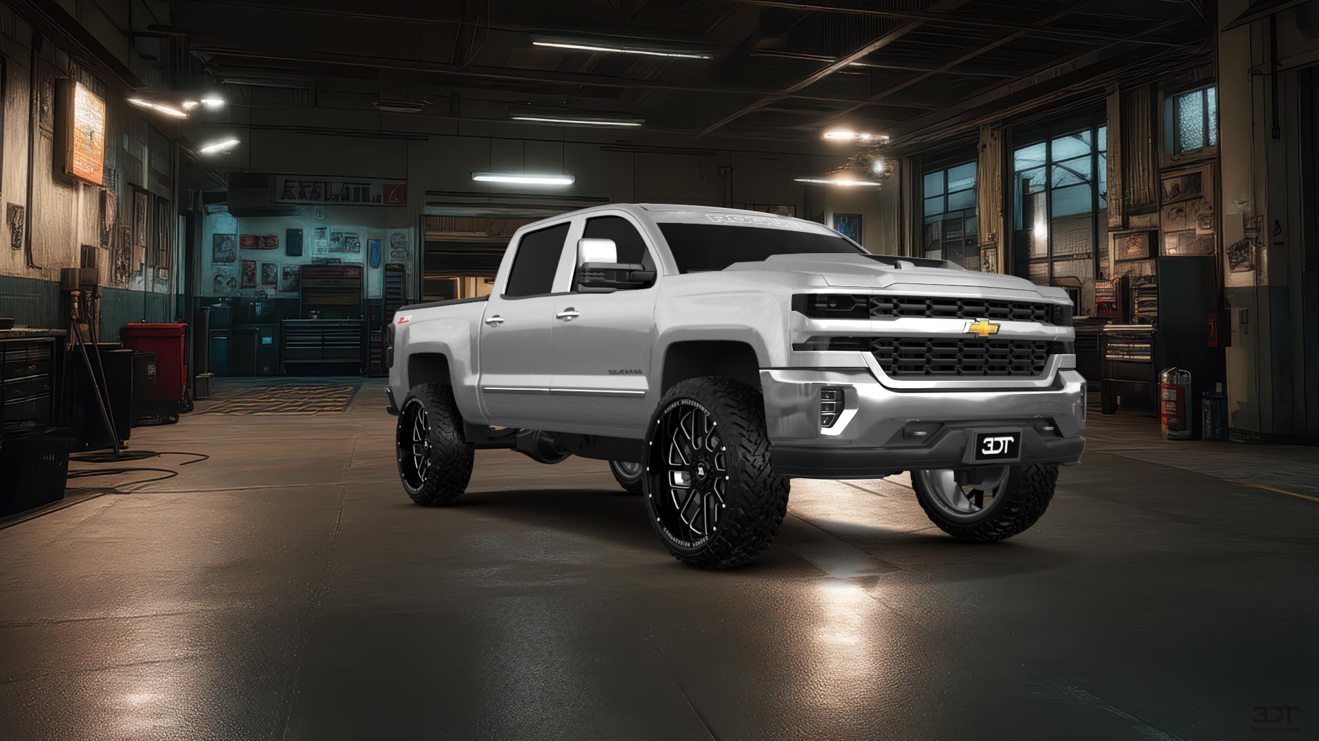 Chevrolet Silverado 1500 4 Door pickup truck 2016 tuning