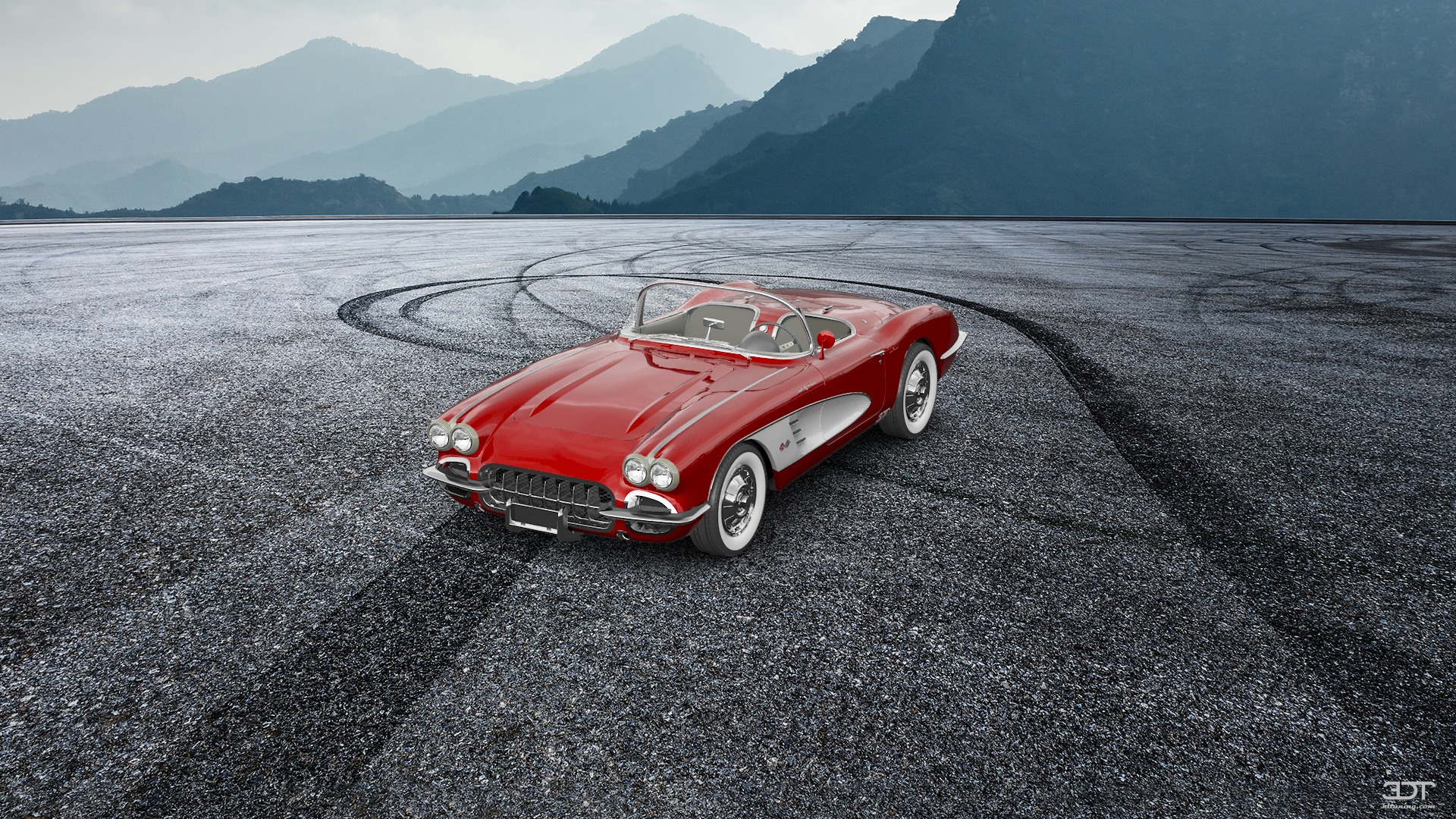 Chevrolet Corvette Convertible Coupe 1958 tuning