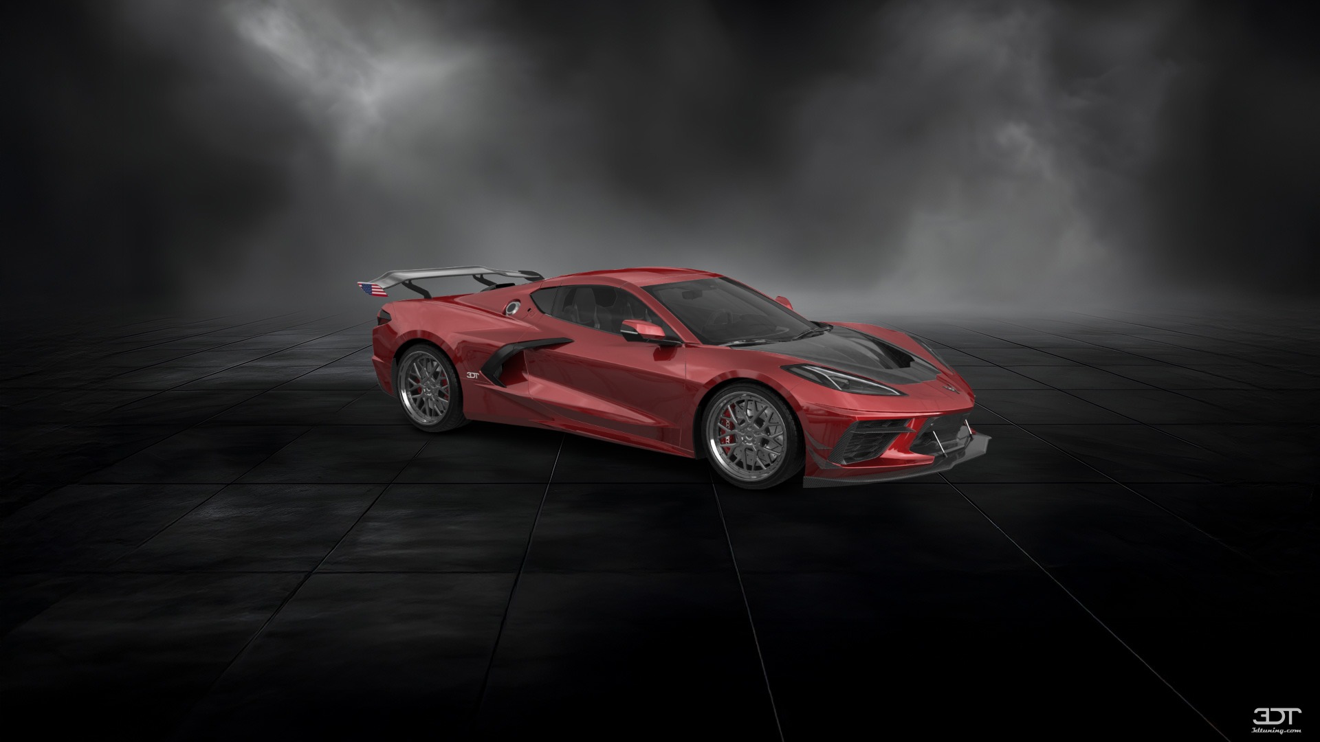 Tuning Chevrolet Corvette 2 door targa top 2020