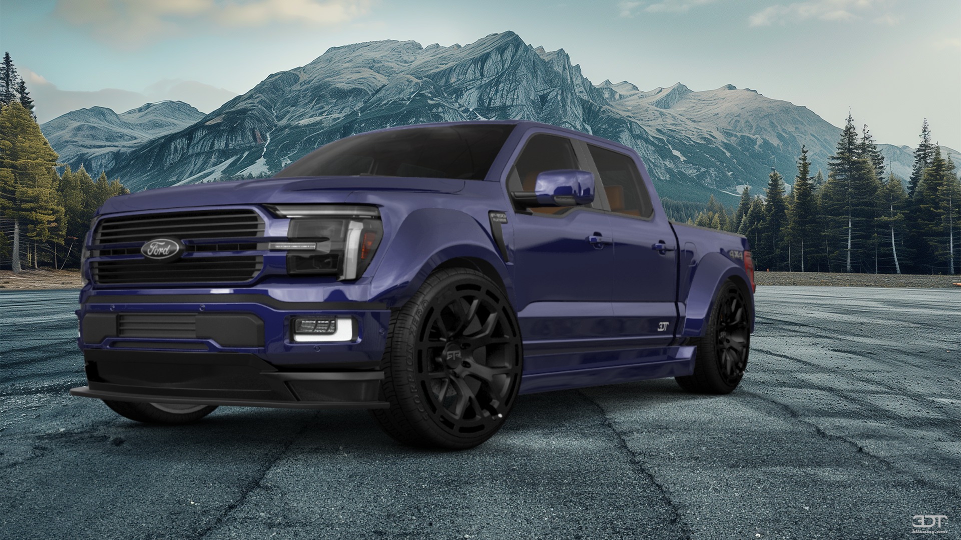 Ford F-150 SuperCrew 4 Door pickup truck 2024 tuning