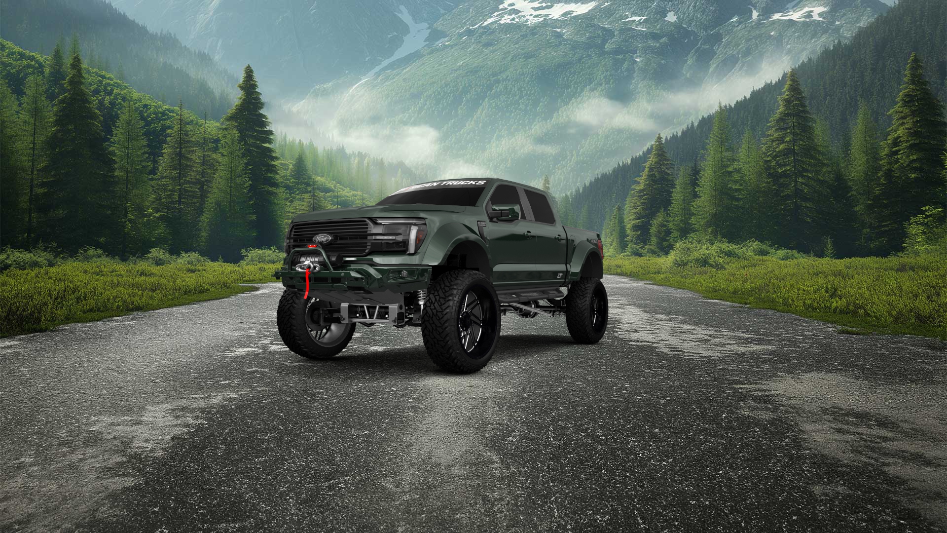Ford F-150 SuperCrew 4 Door pickup truck 2024
