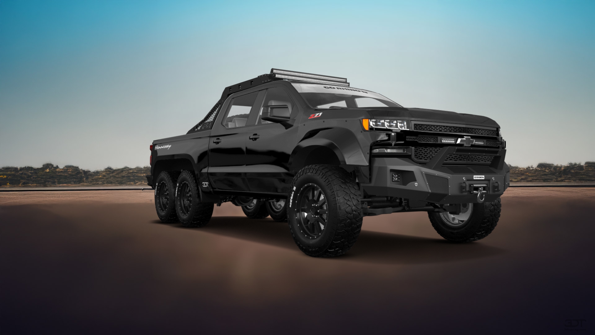 Chevrolet Silverado Hennessey Goliath 6X6 Truck 2020 tuning