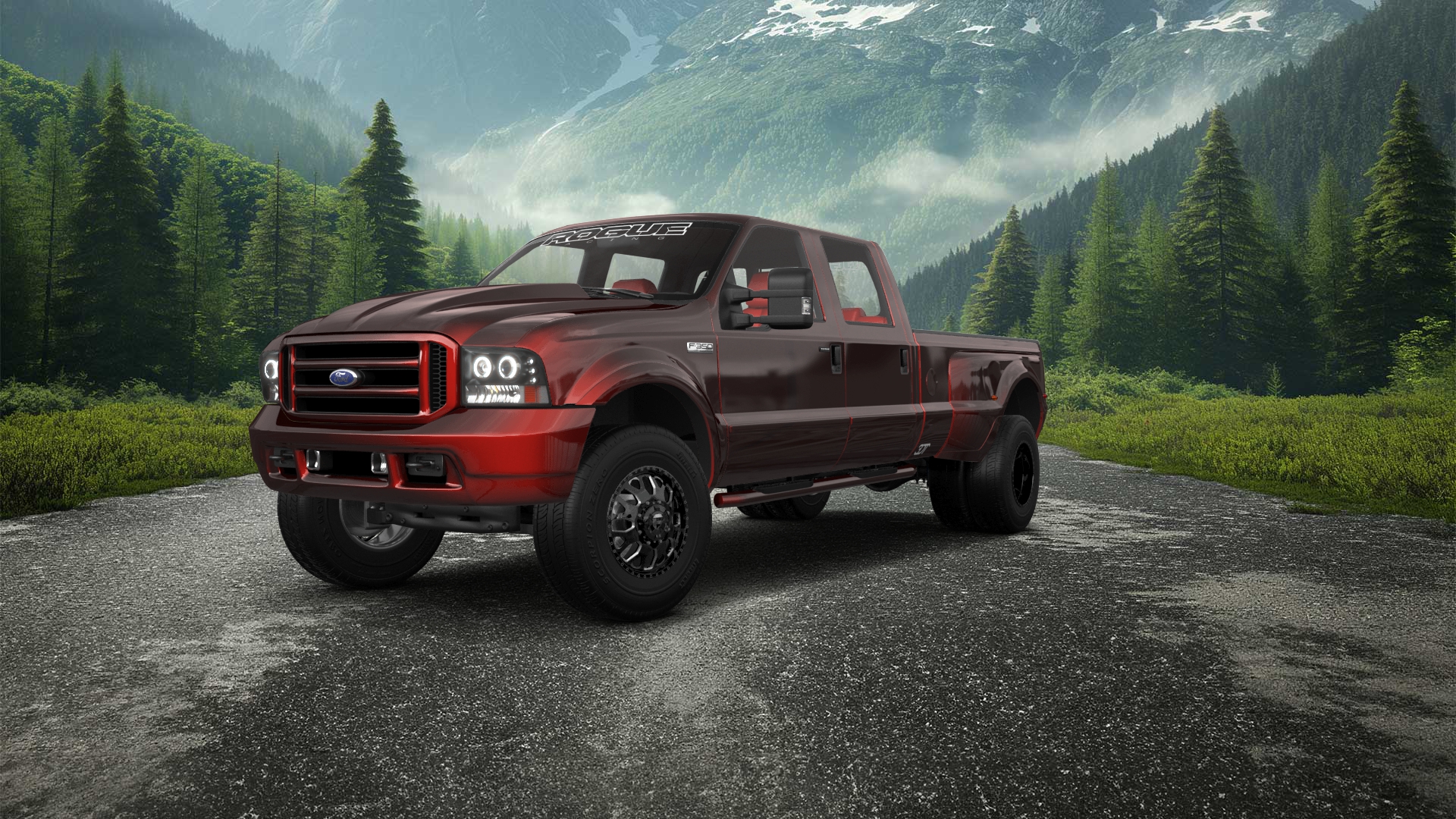 Ford F-350 DRW 4 Door pickup truck 1999