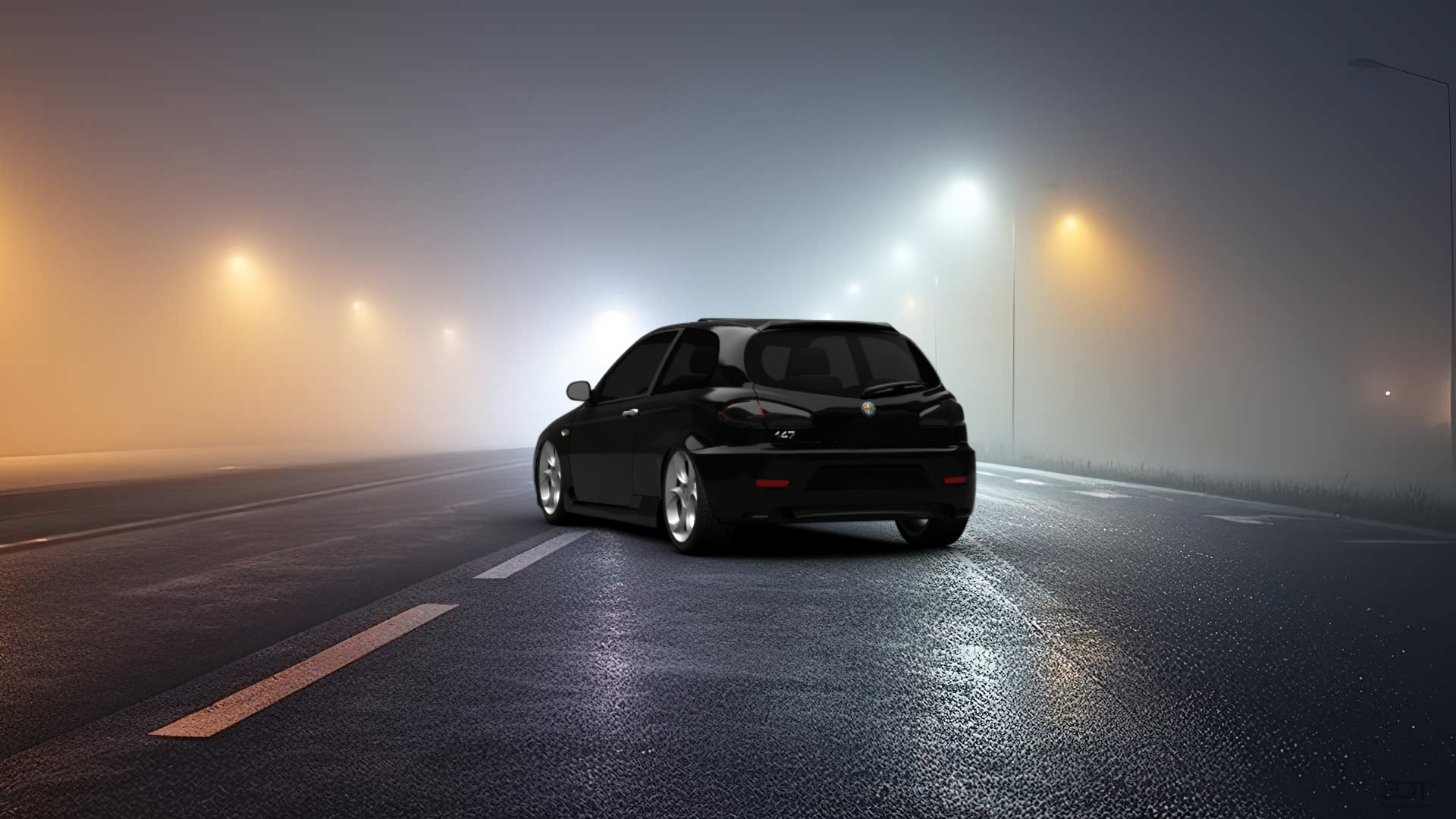 Alfa Romeo 147 3 Door Hatchback 2009