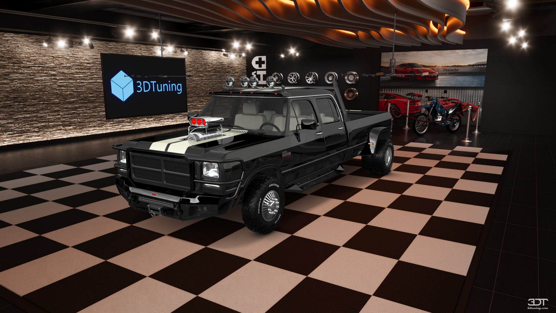 Dodge Ram 350 4 Door pickup truck 1991