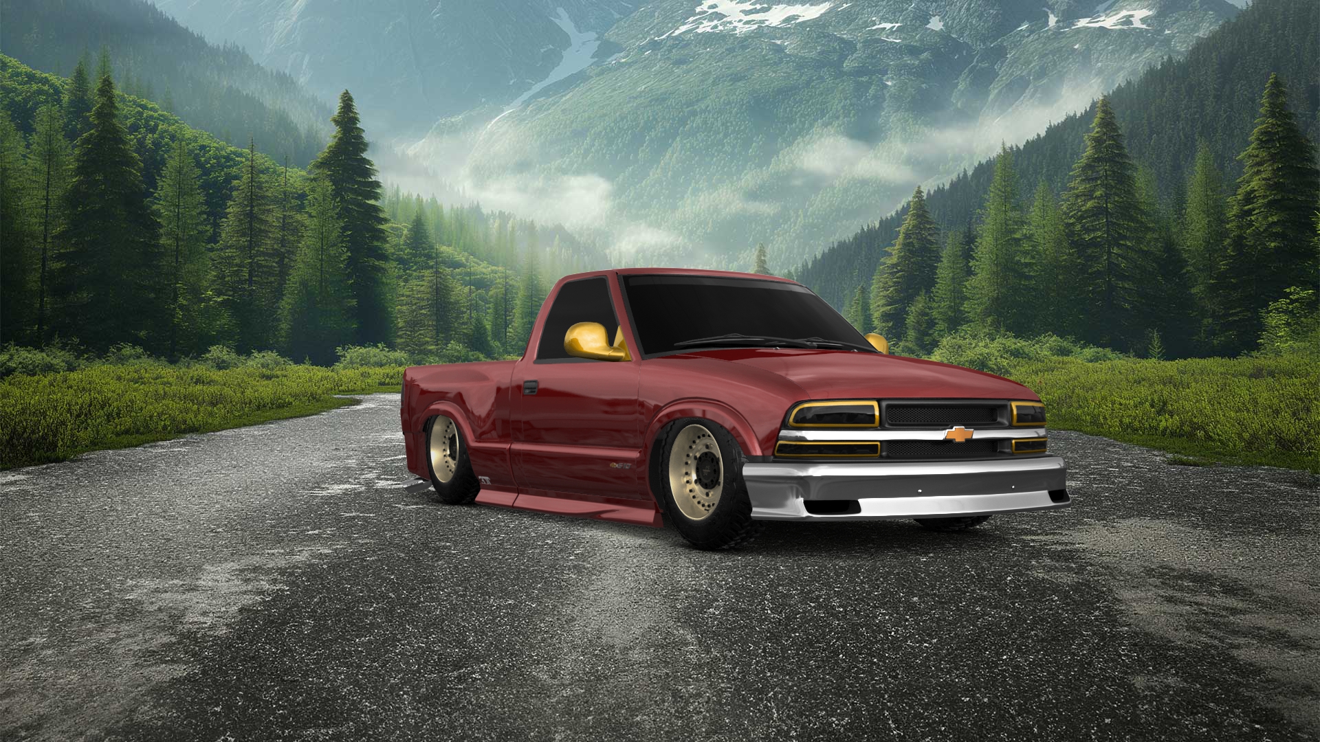 Chevrolet S-10 Stepside 2 Door pickup truck 1999 tuning