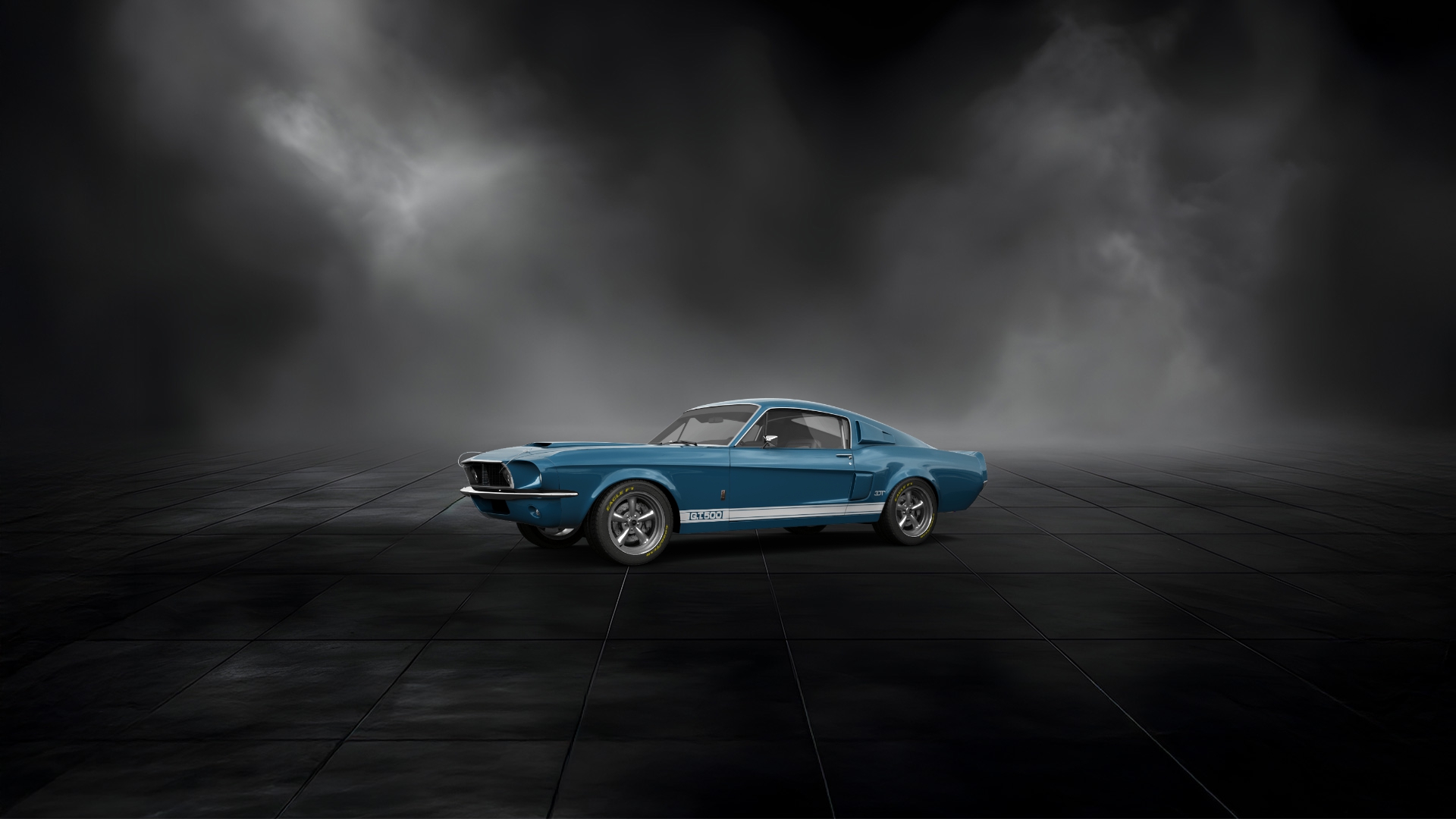 Mustang GT500 2 Door Coupe 1968 tuning