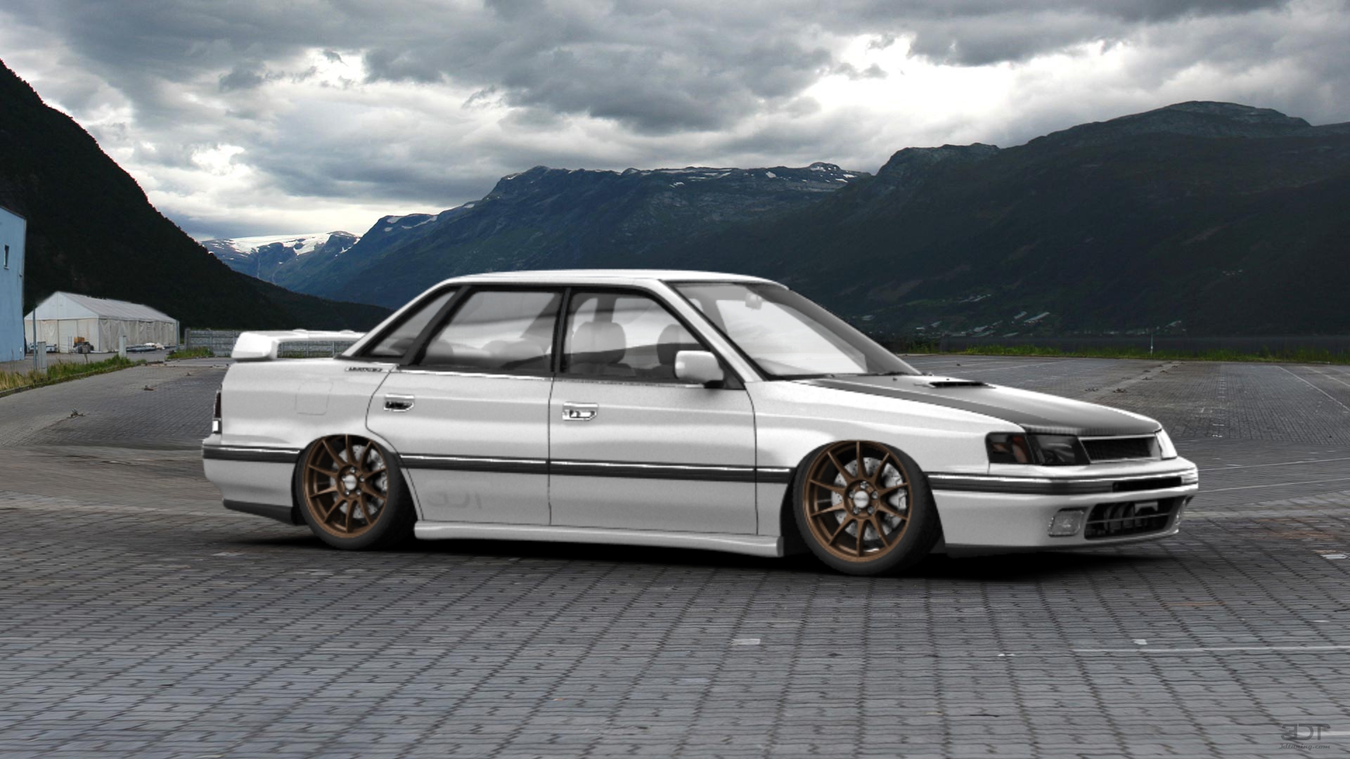 Subaru Legacy sedan 1990 tuning
