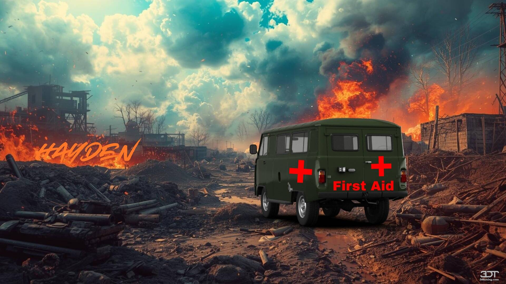 Tuning UAZ 452 Van 1965