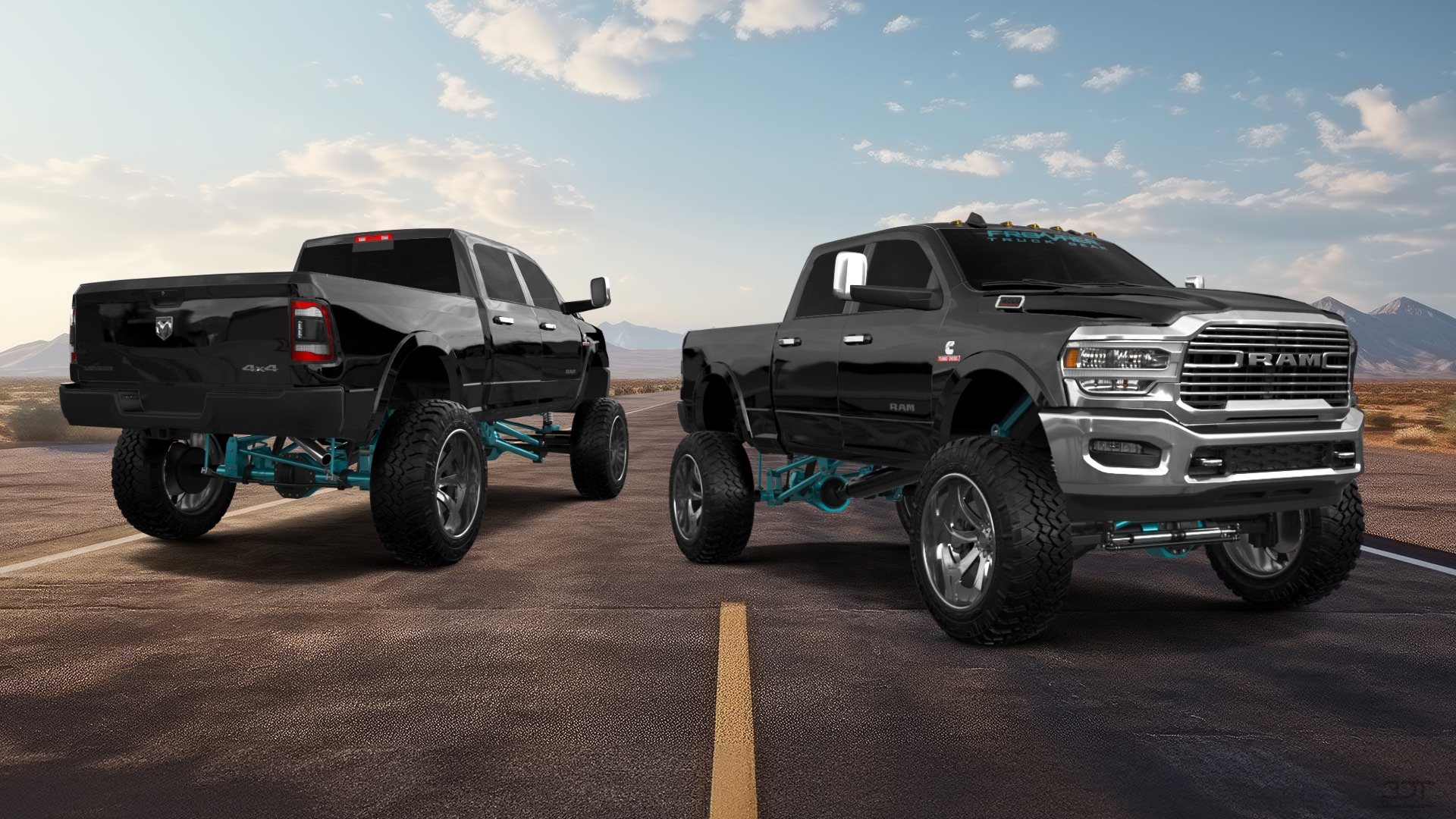 Dodge Ram 2500 4 Door pickup truck 2020