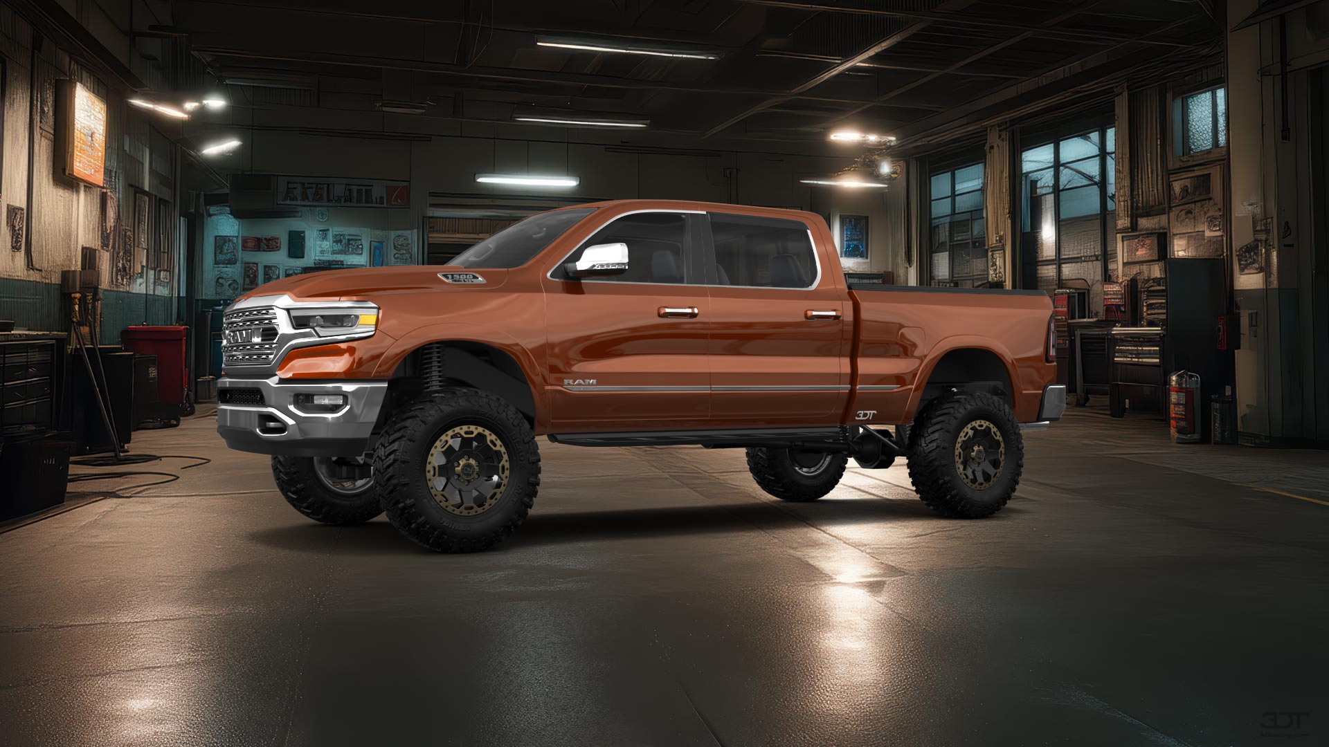 Dodge Ram 1500 Crew Cab 6.4' box 4 Door Truck 2020 tuning