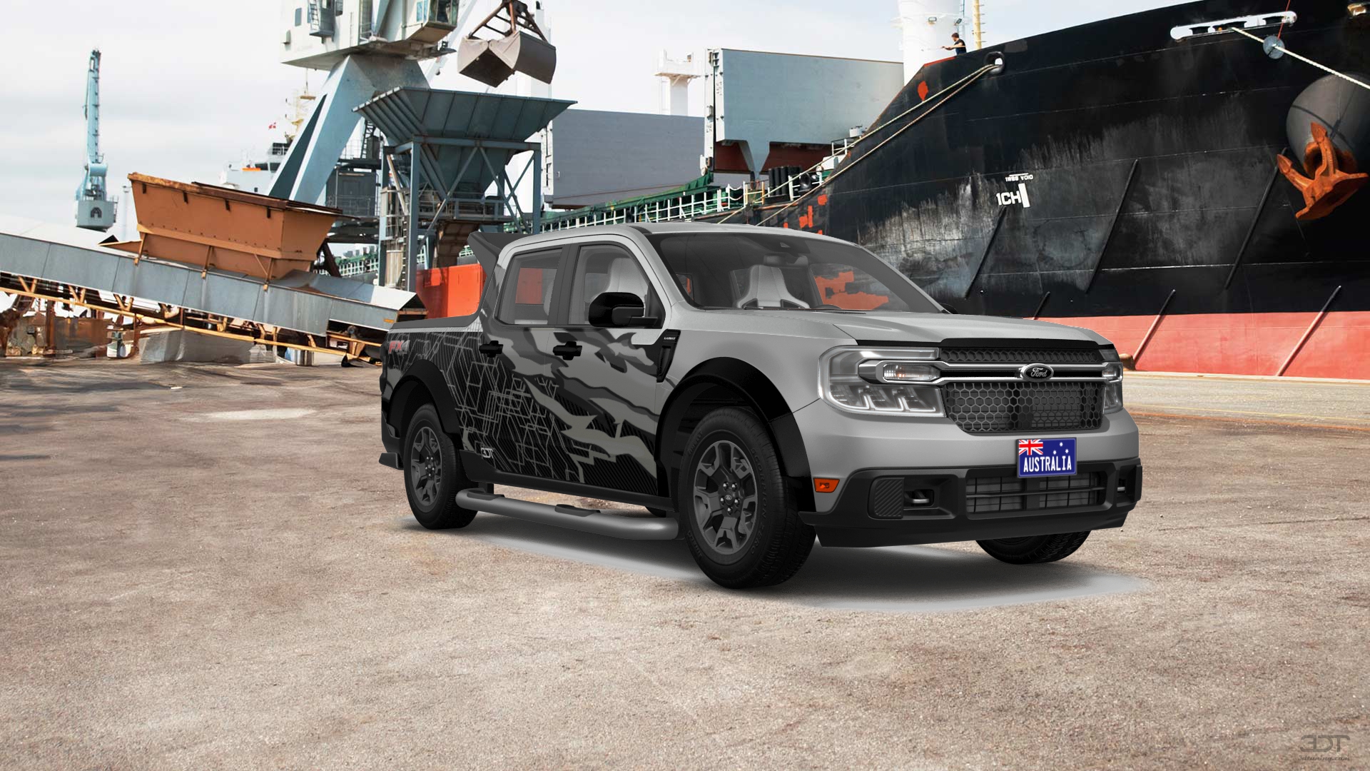 Ford Maverick 4 Door pickup truck 2022 tuning