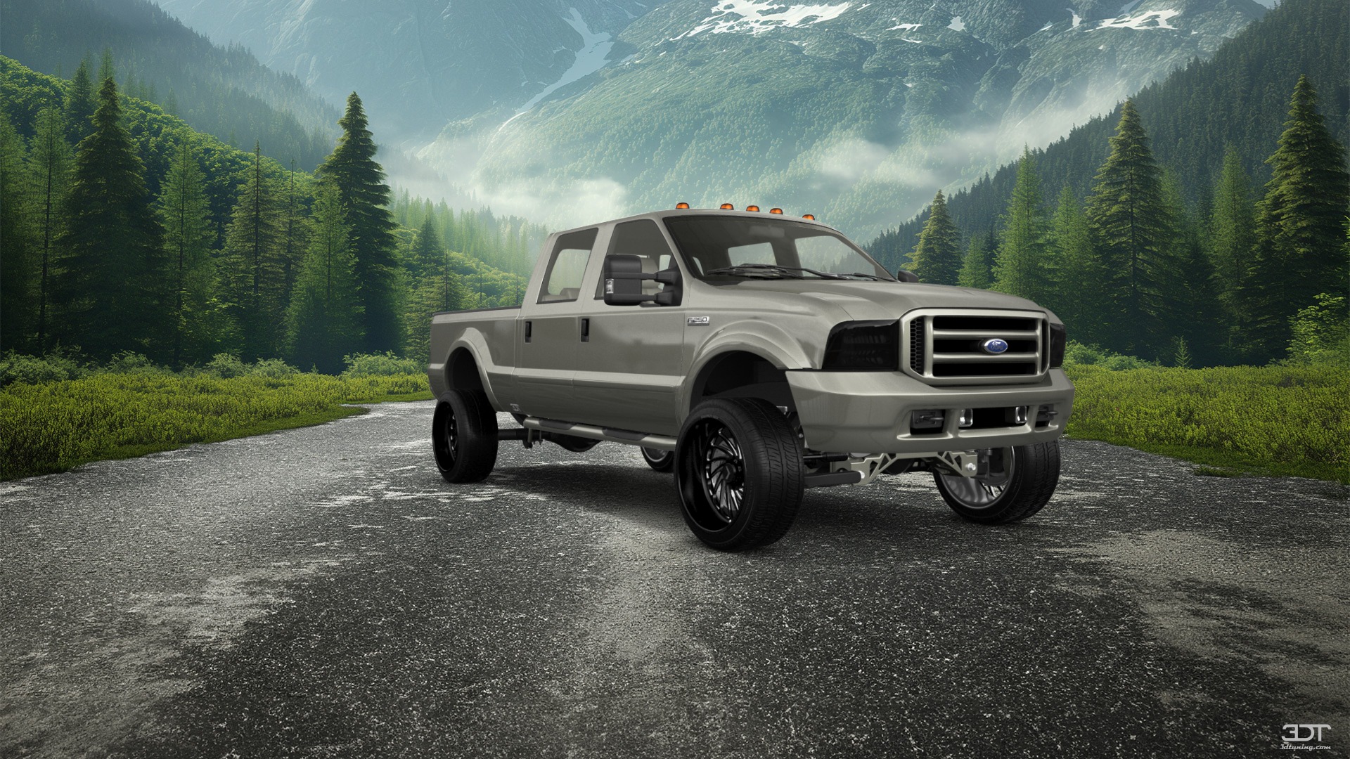 Ford F-250 Crew Cab 4 Door pickup truck 1999