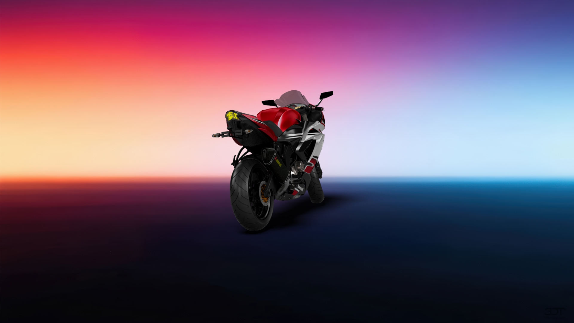 Kawasaki Ninja ZX 6R Sport Bike 2015 tuning