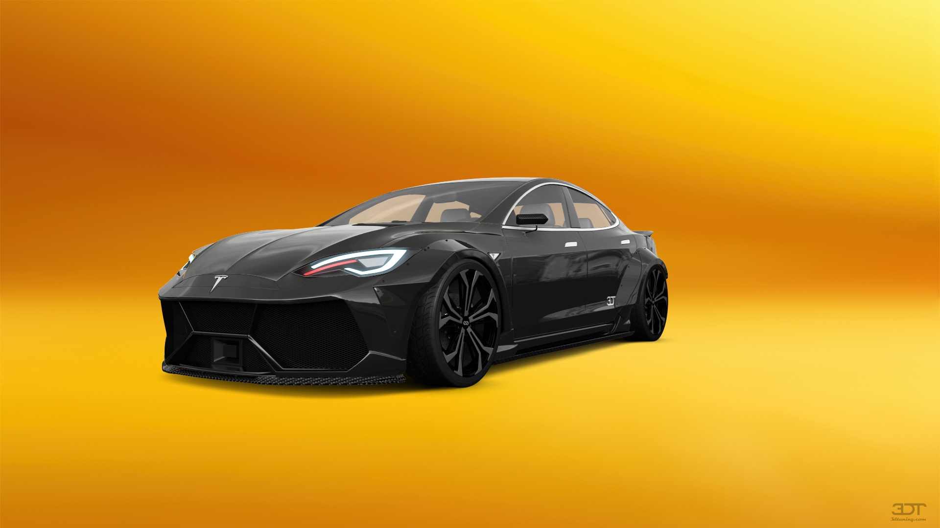 Tesla Model S 5 Door Liftback 2013 tuning