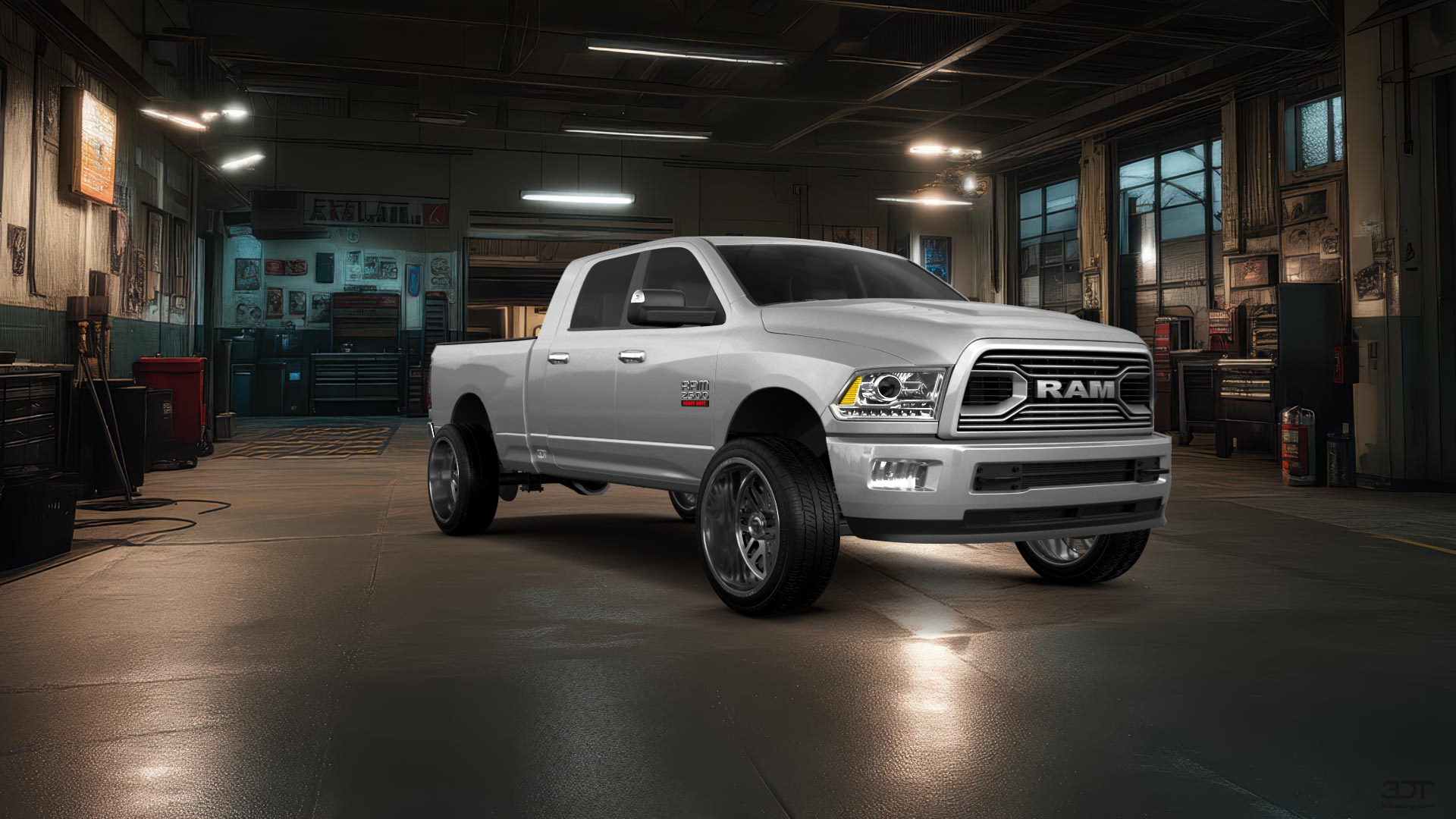 Dodge Ram 2500 Mega Cab 6.4 ft box 4 Door pickup truck 2010 tuning